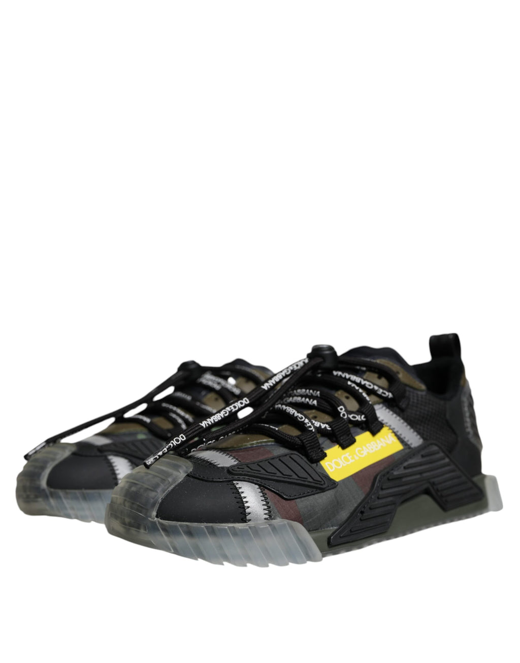 Dolce & Gabbana Multicolor Low Top Sneakers for Men detail view