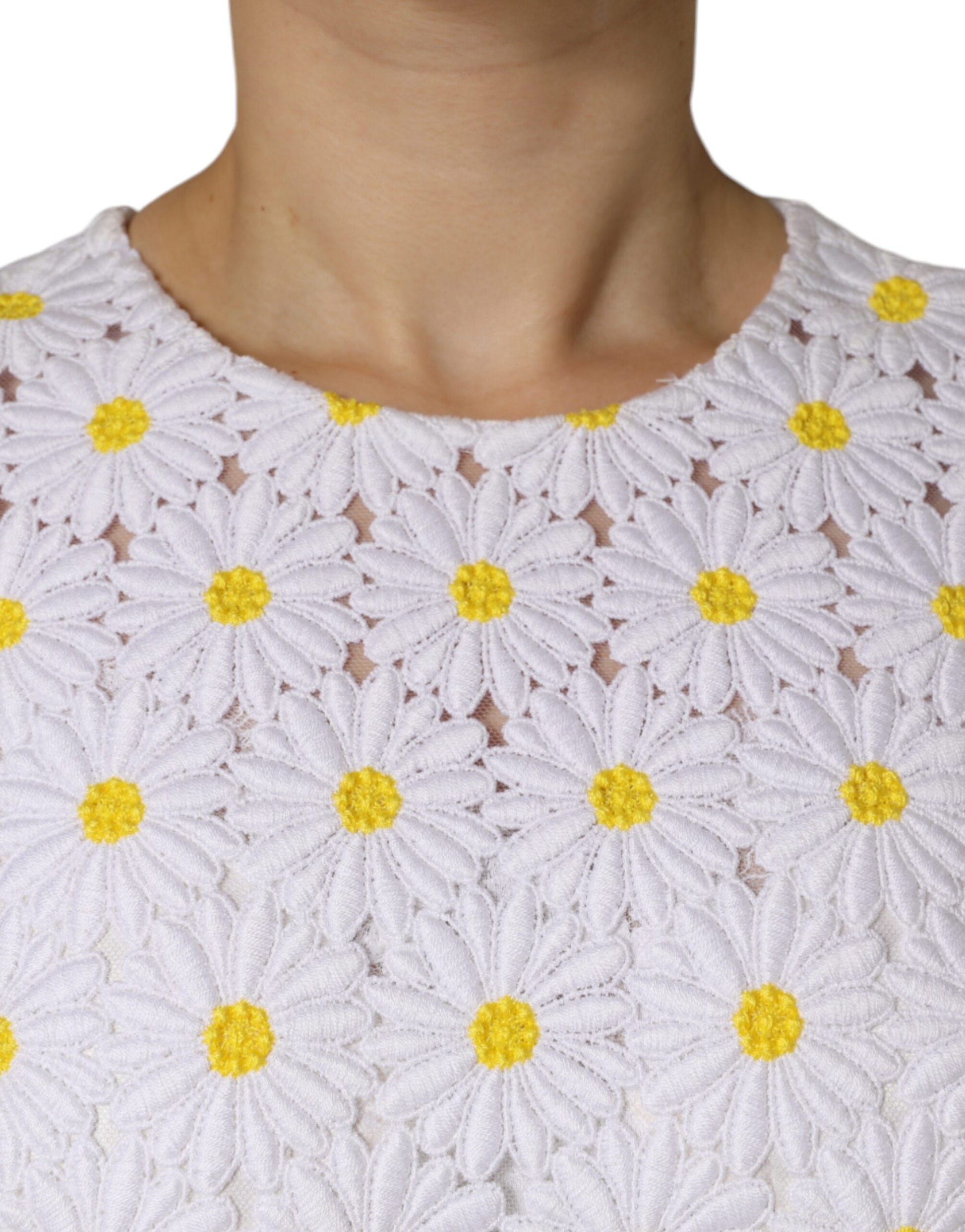 Dolce & Gabbana White Midi Dress for Women additional view