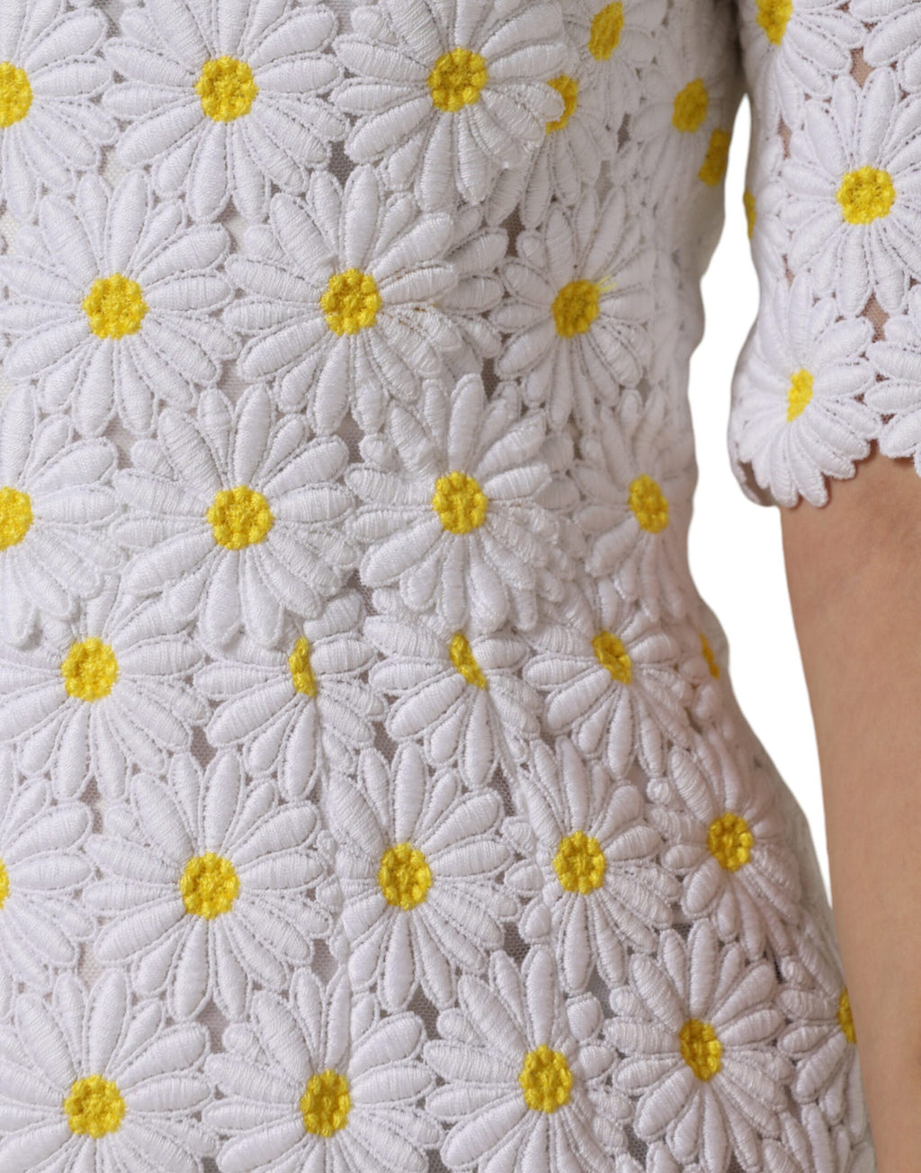 Dolce & Gabbana White Midi Dress for Women additional view