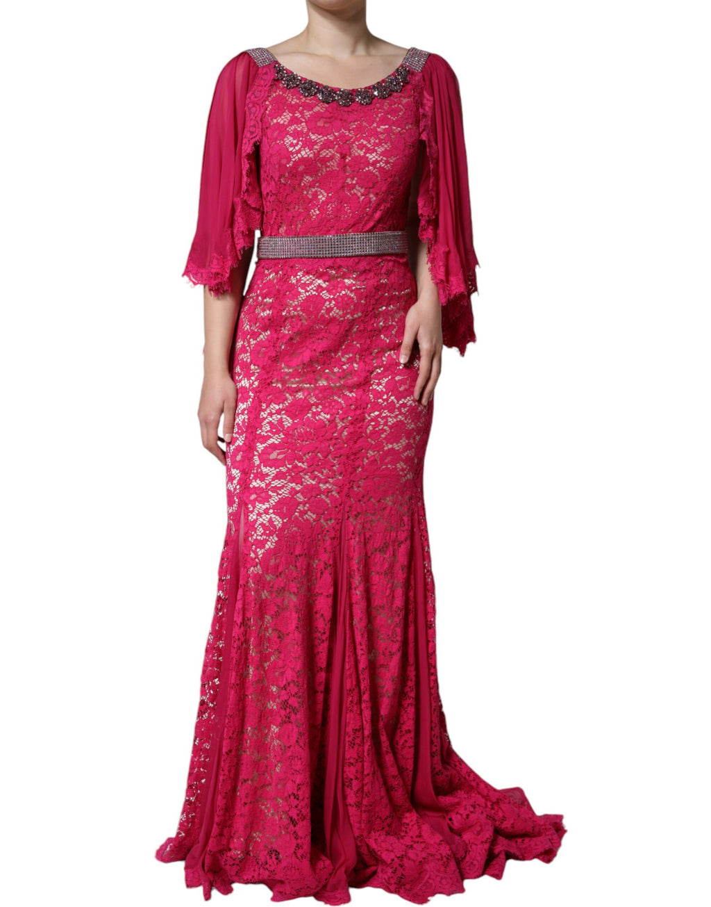 Dolce & Gabbana Pink Long Dress for Women
