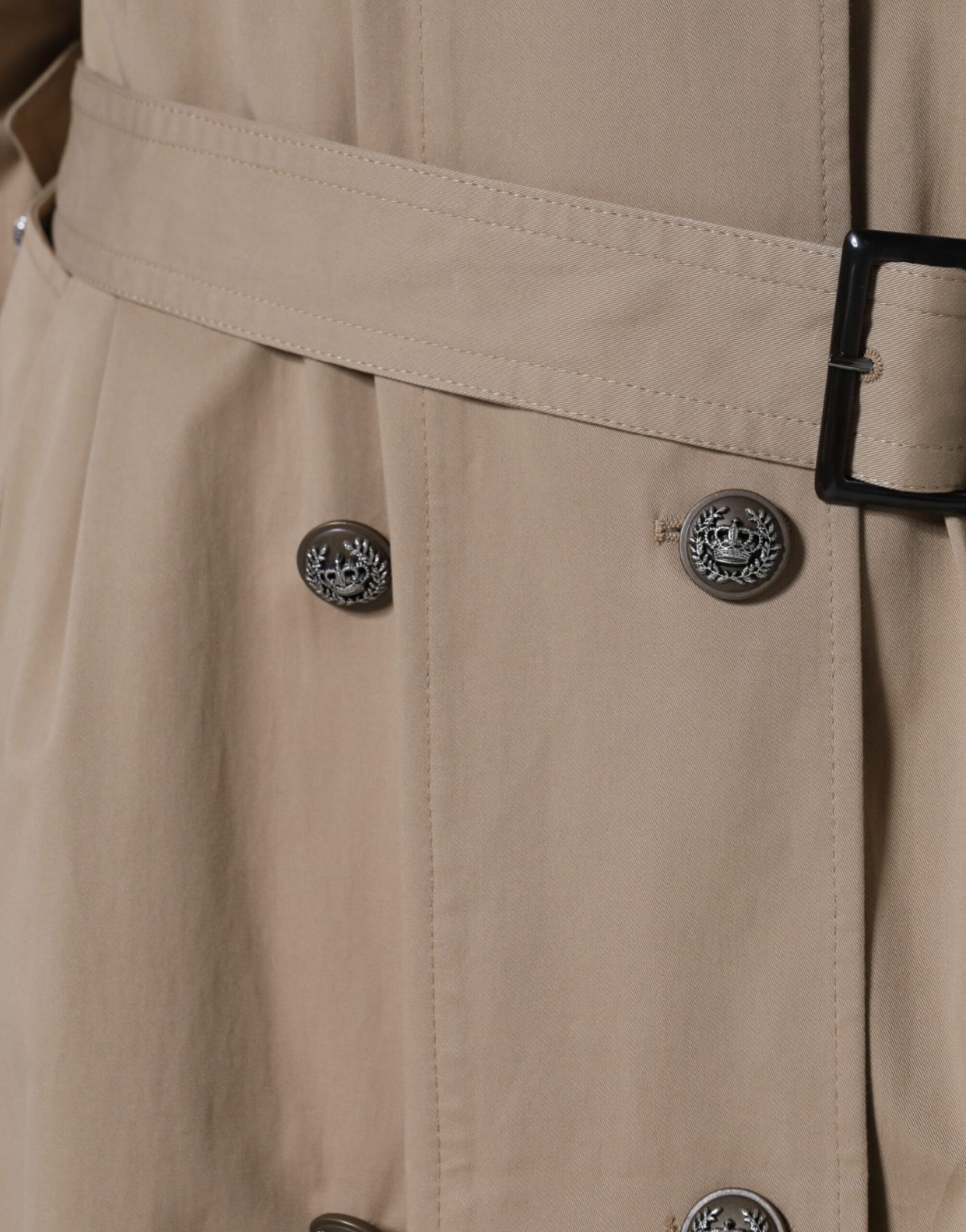 Dolce & Gabbana Green Trench Coats for Women additional view