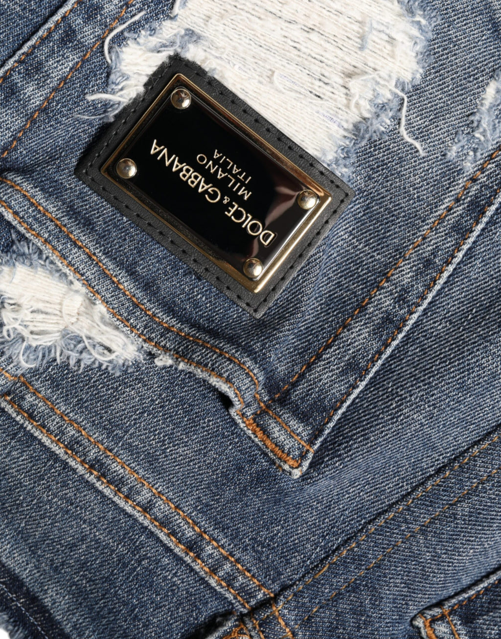 Dolce & Gabbana White Skinny Jeans for Women additional view