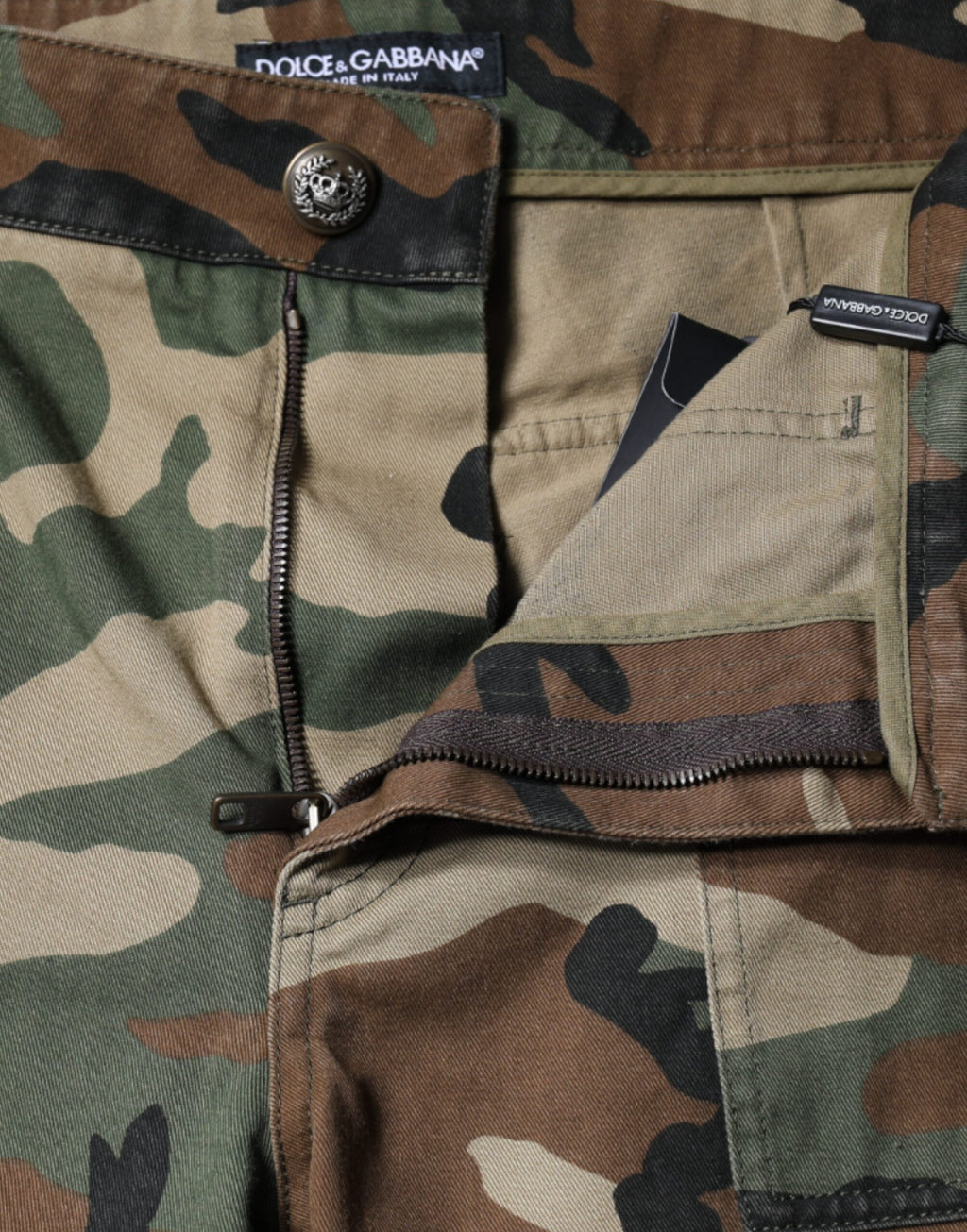 Dolce & Gabbana Multicolor Cargo Pants for Women additional view