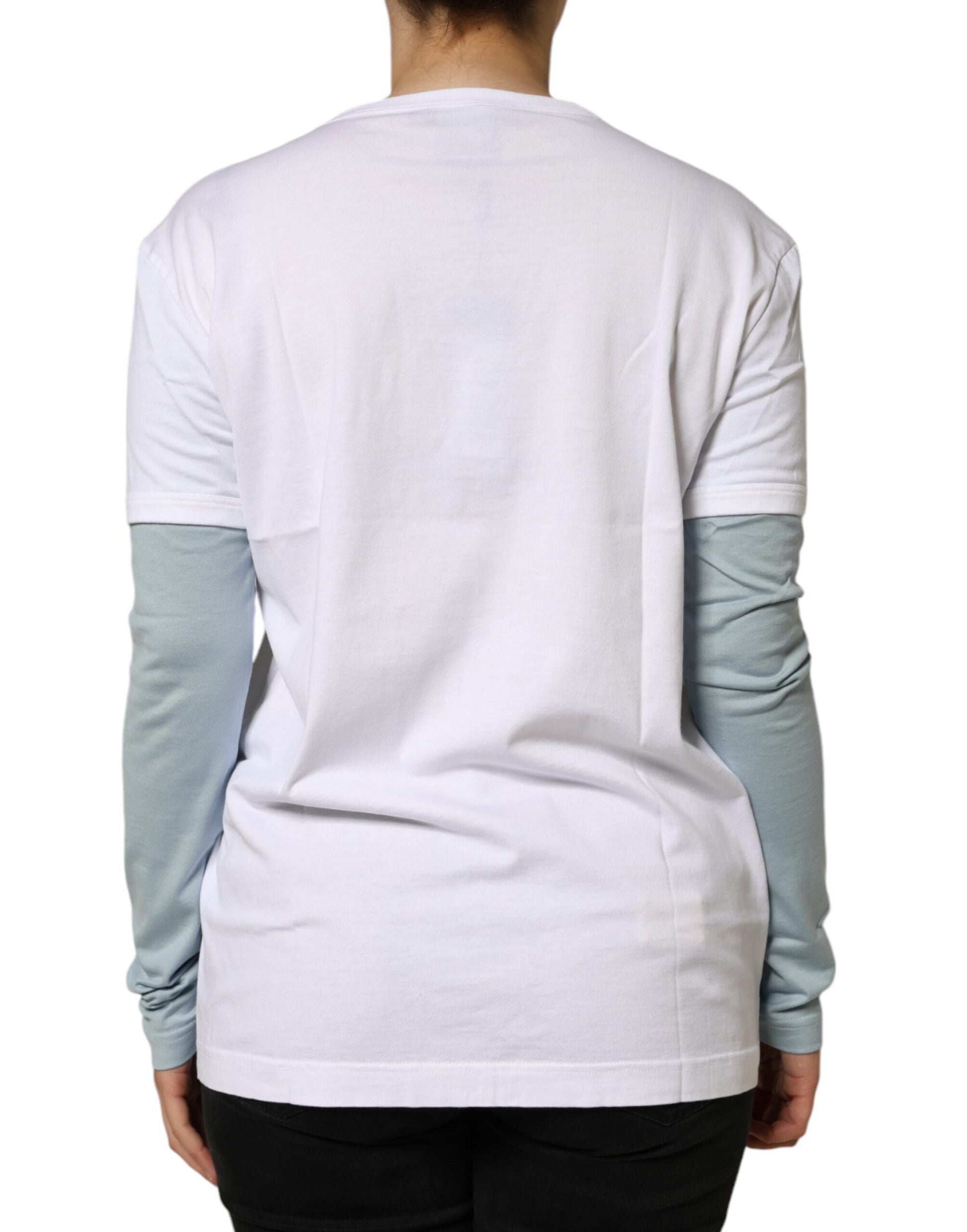 Dolce & Gabbana White T-Shirt for Women side view