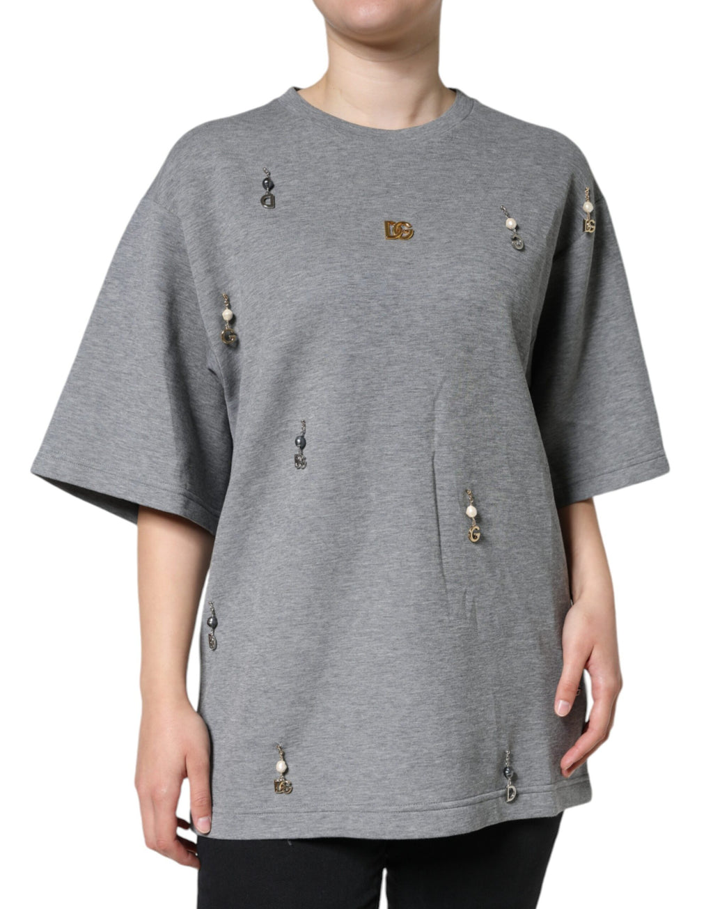 Dolce & Gabbana Grey T-Shirt for Women alternate view