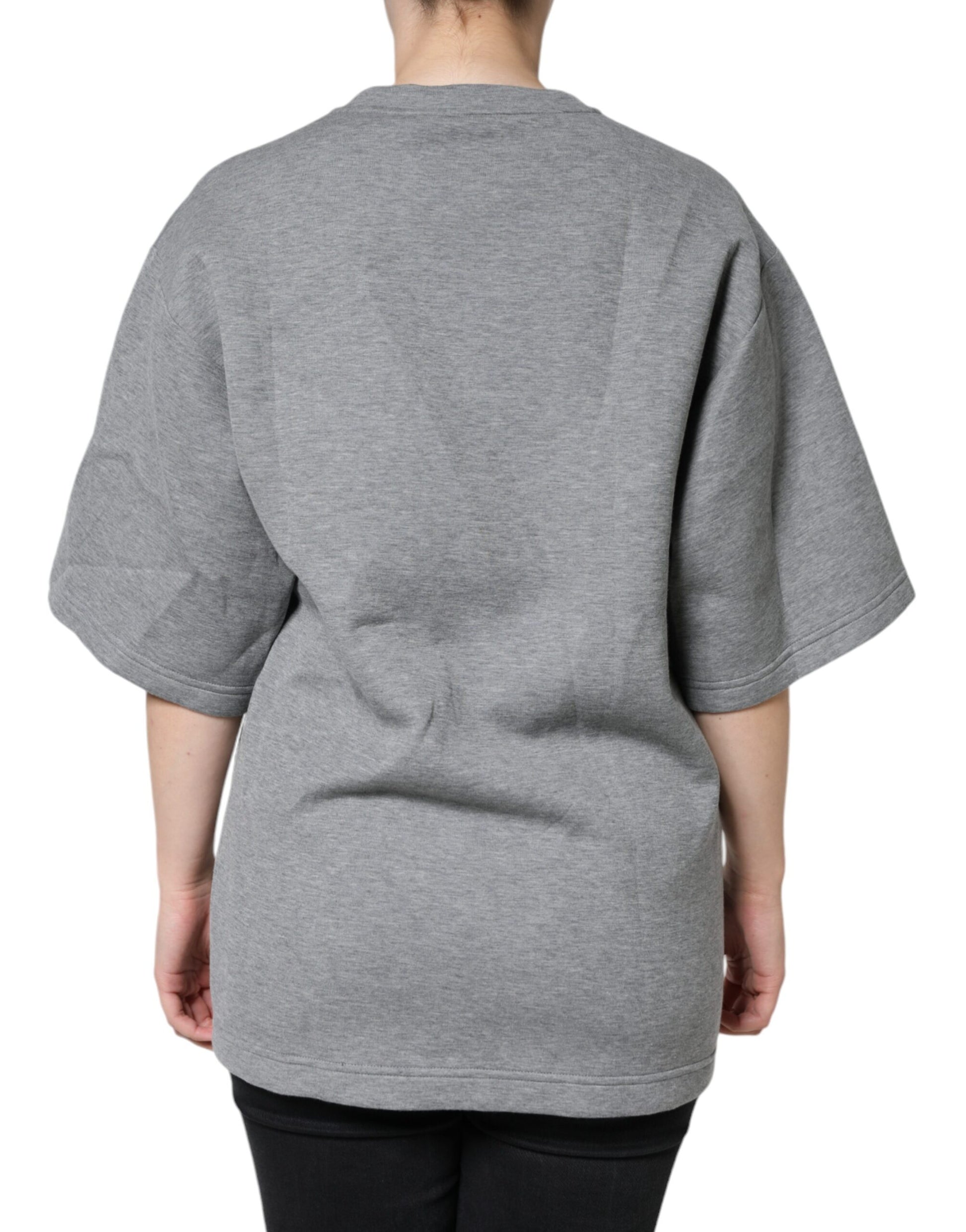 Dolce & Gabbana Grey T-Shirt for Women side view