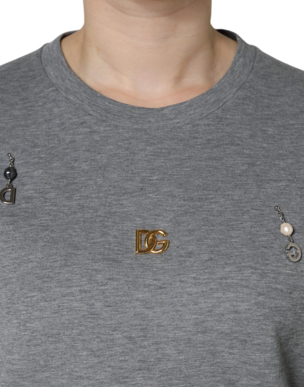 Dolce & Gabbana Grey T-Shirt for Women additional view