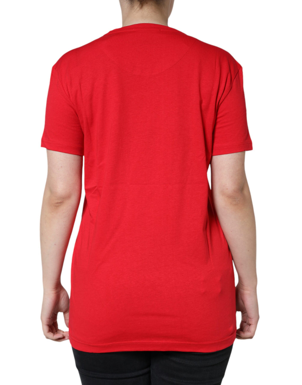 Dolce & Gabbana Red T-Shirt for Women side view