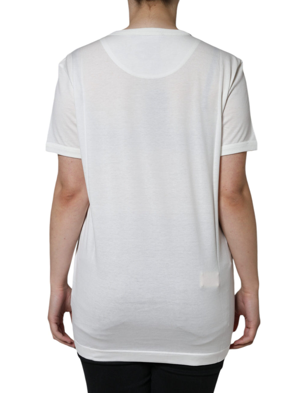 Dolce & Gabbana White T-Shirt for Women side view