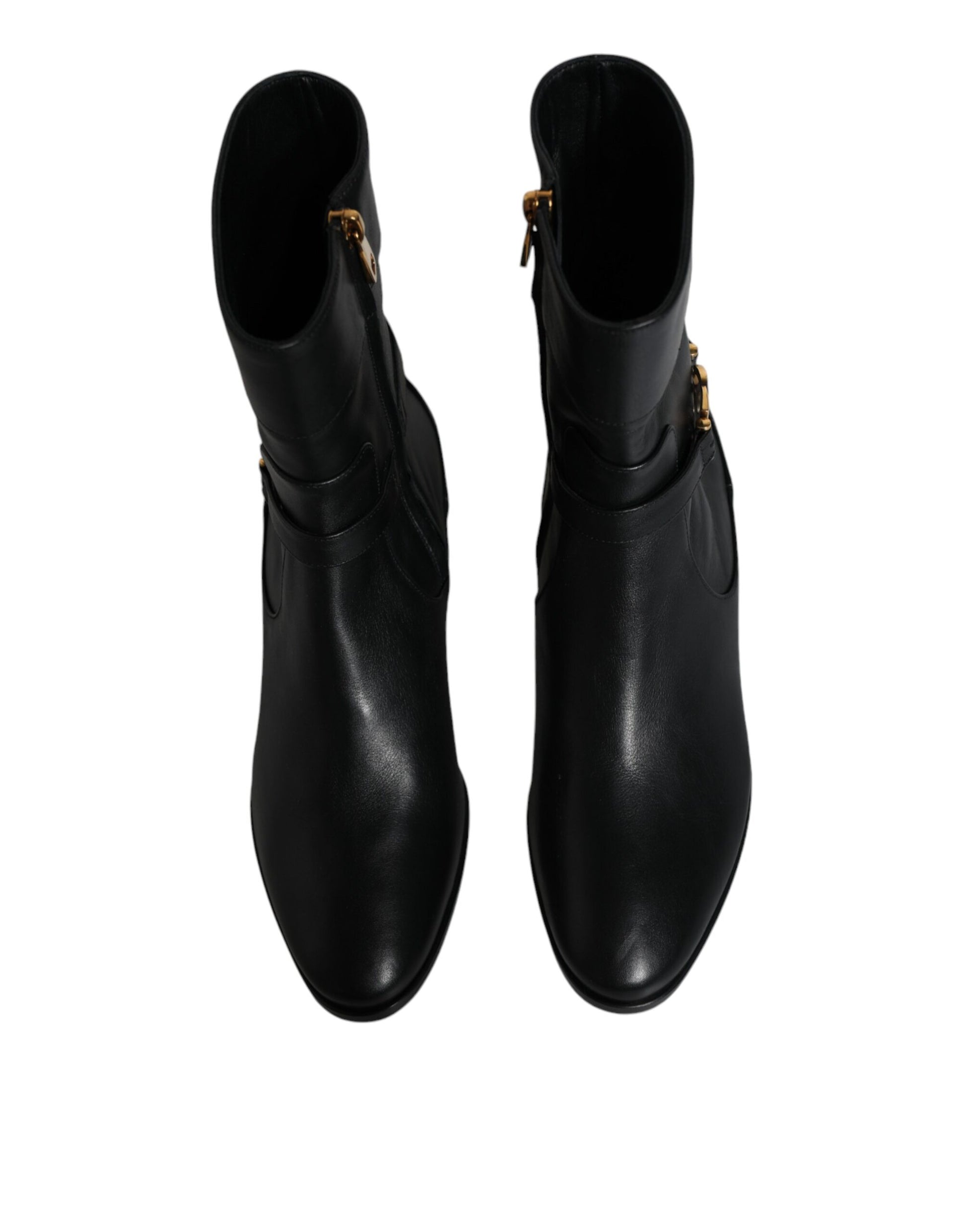 Dolce & Gabbana Black Flat for Women detail view