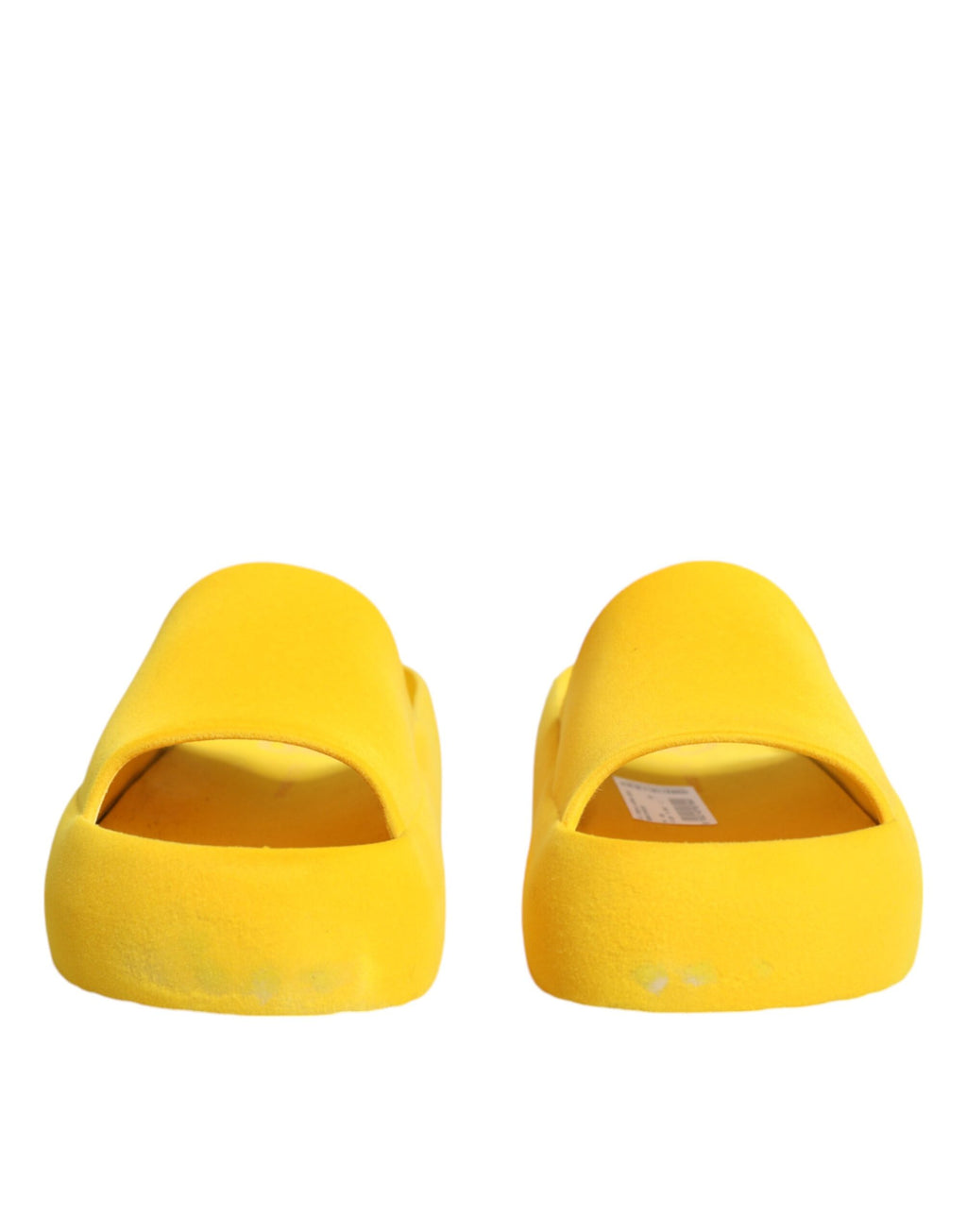 Dolce & Gabbana Yellow Slides for Women alternate view