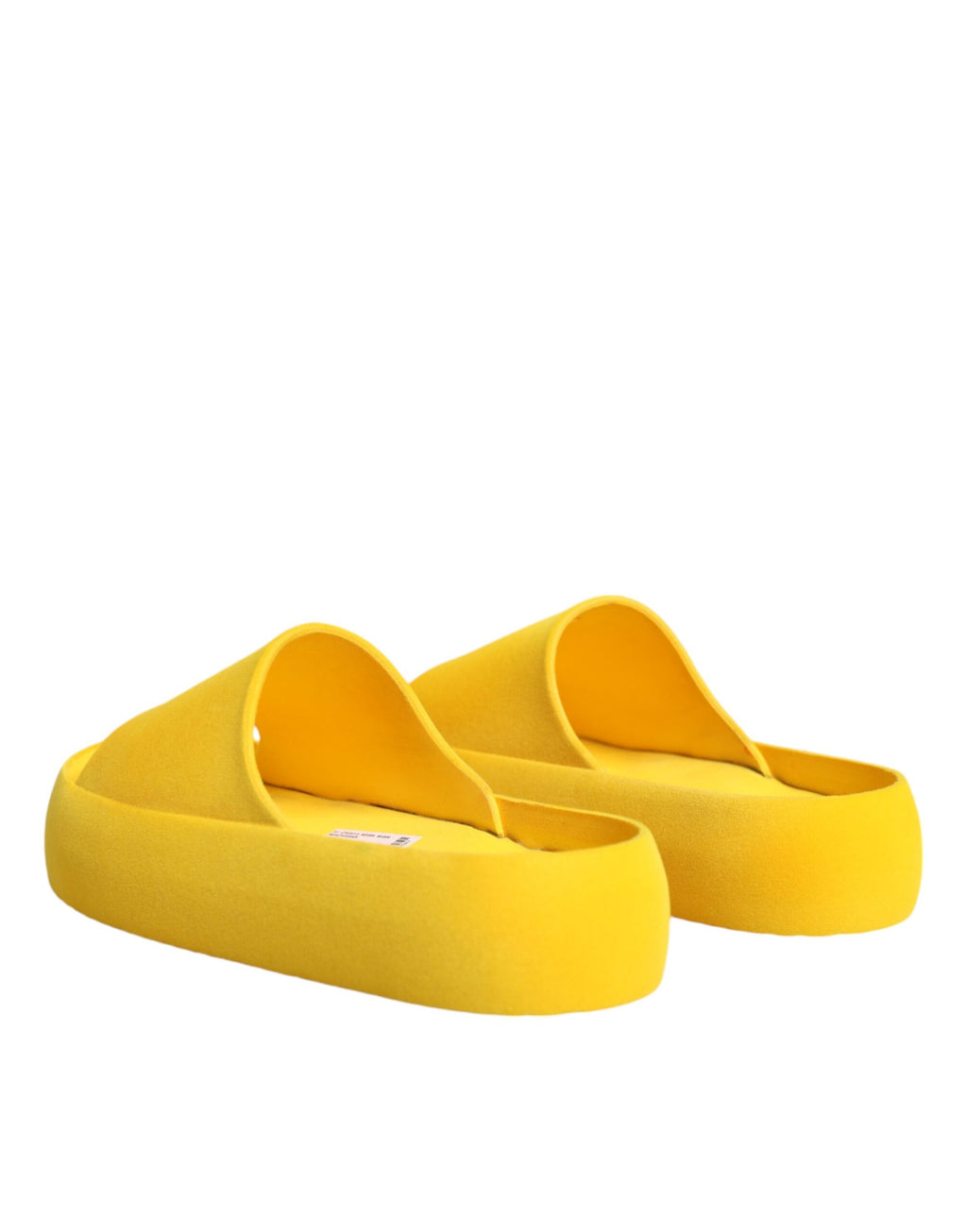 Dolce & Gabbana Yellow Slides for Women additional view