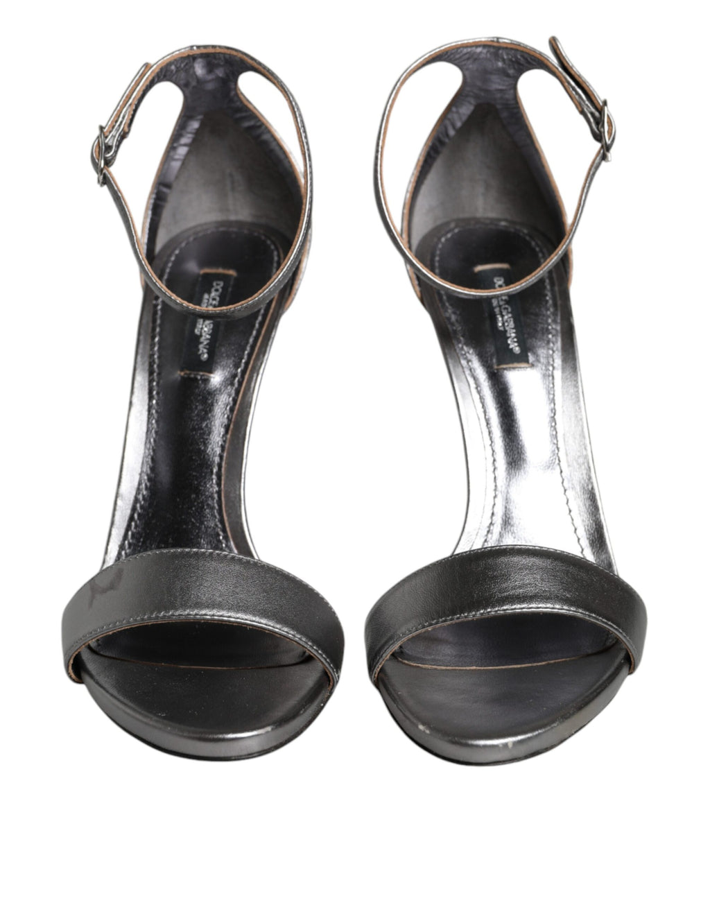 Dolce & Gabbana Silver Stiletto Heels for Women alternate view