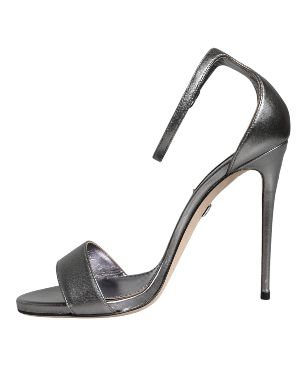Dolce & Gabbana Silver Stiletto Heels for Women additional view
