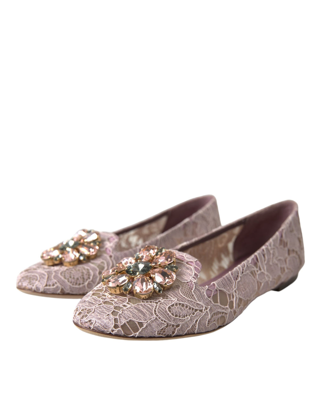 Dolce & Gabbana Pink Ballet Flats for Women detail view