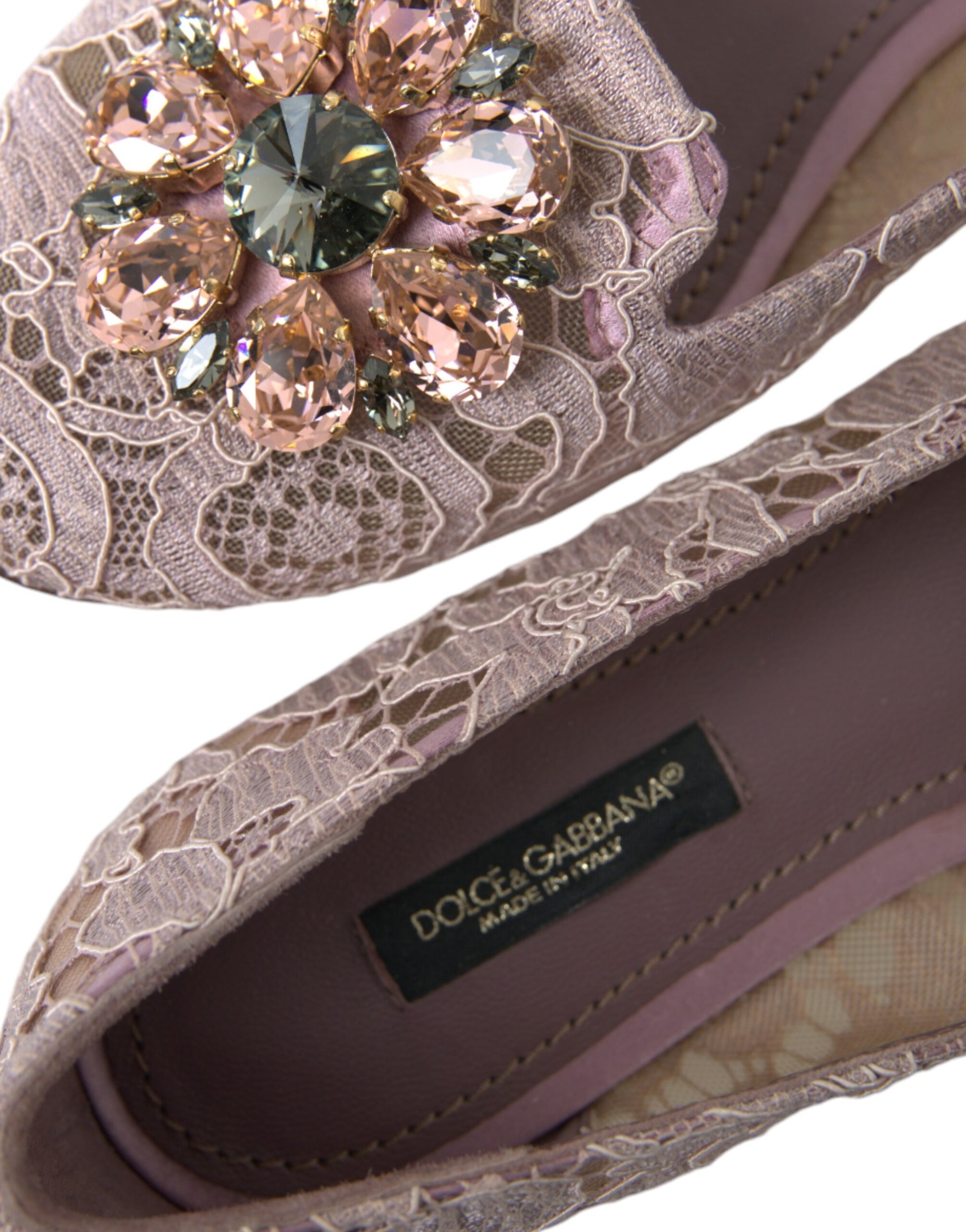 Dolce & Gabbana Pink Ballet Flats for Women additional view