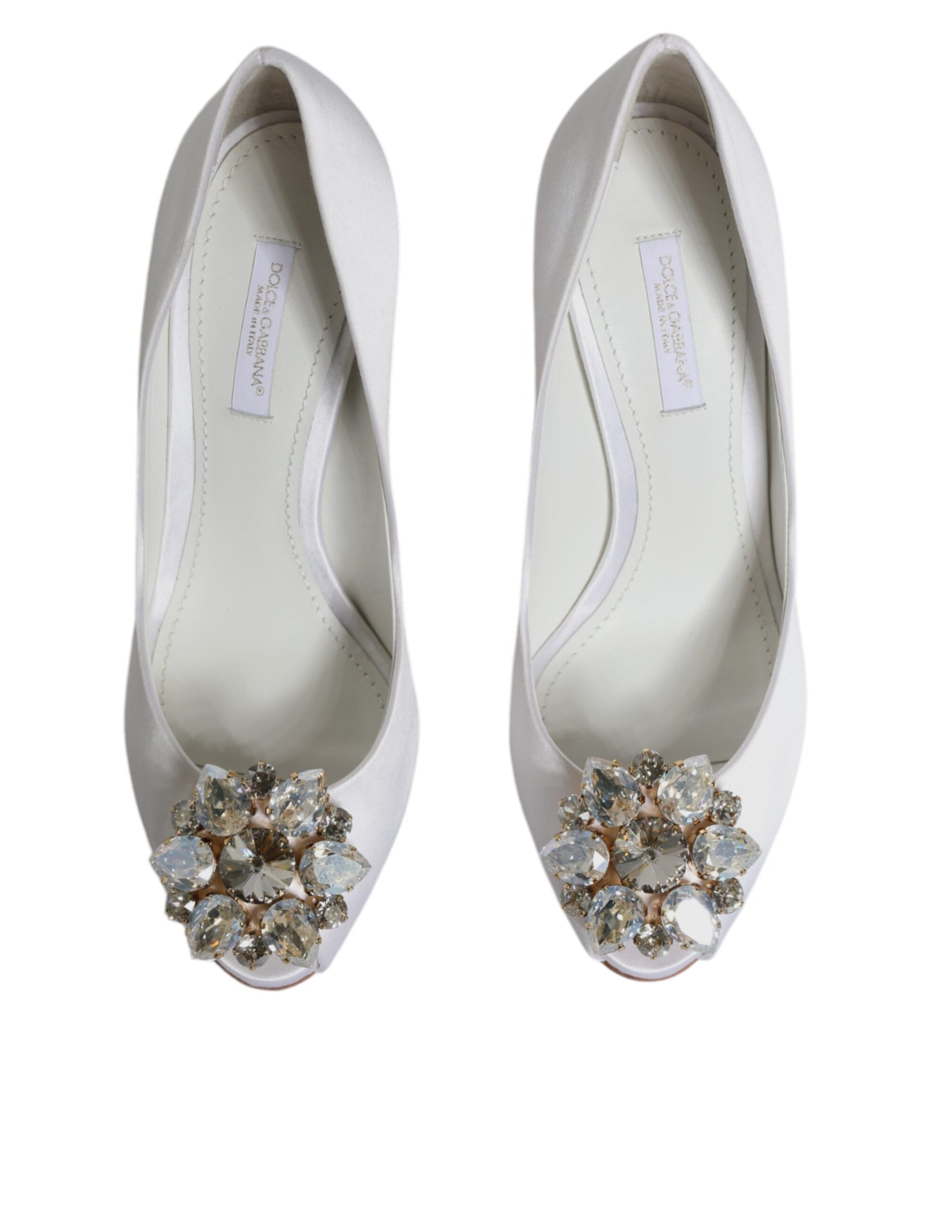 Dolce & Gabbana White High Heel for Women detail view