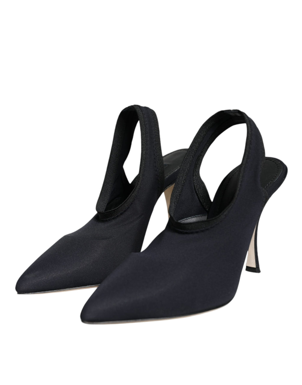 Dolce & Gabbana Black Stiletto Heels for Women detail view
