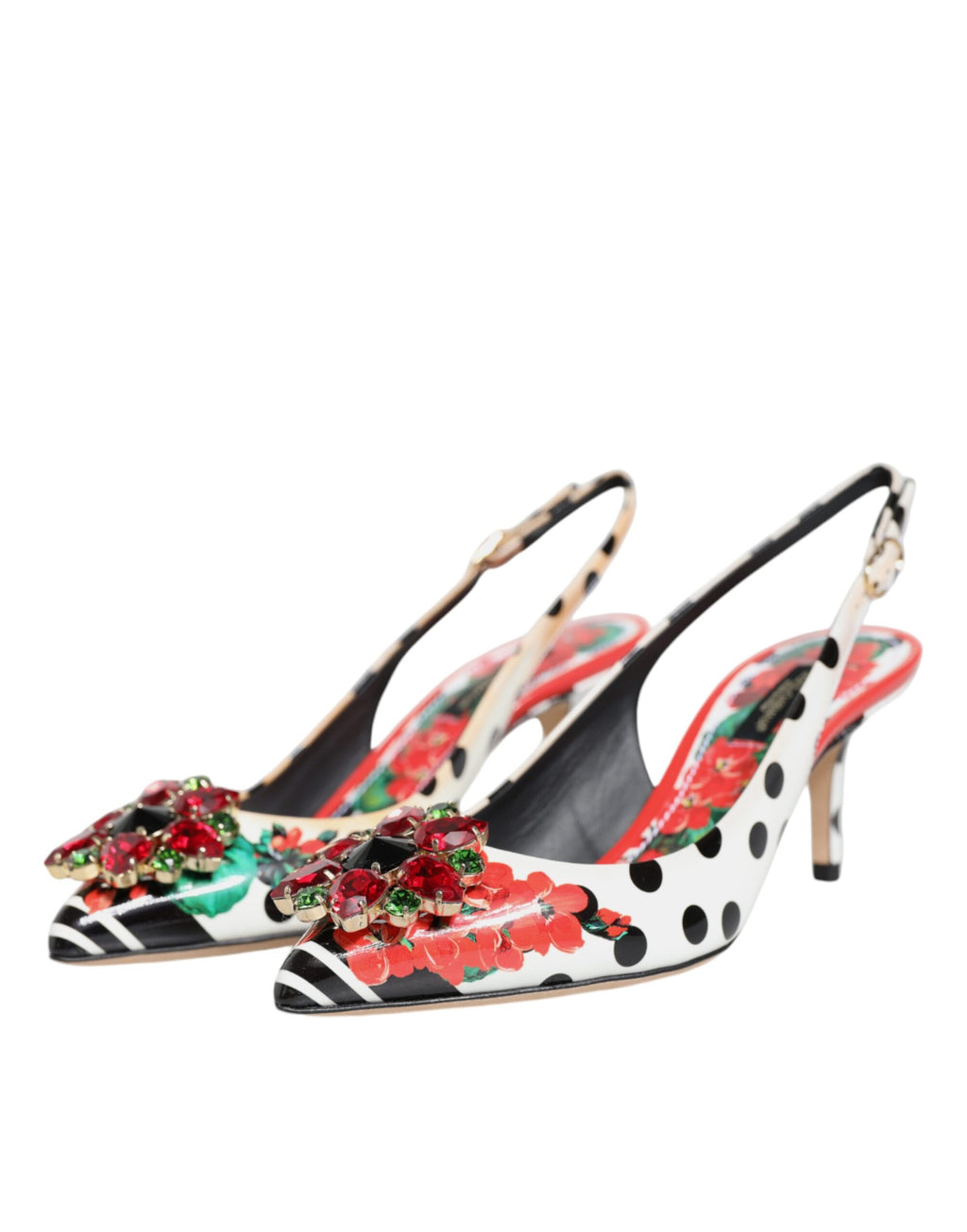 Dolce & Gabbana Multicolor Strap Ons for Women side view