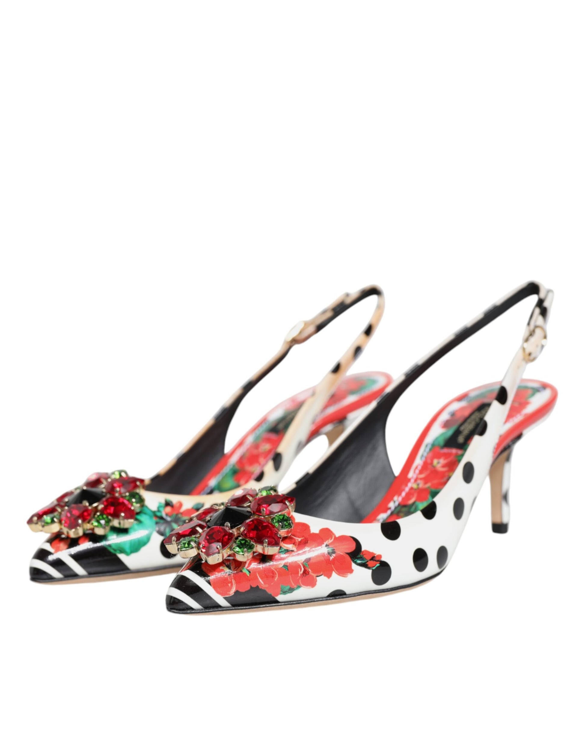 Dolce & Gabbana Multicolor Strap Ons for Women side view