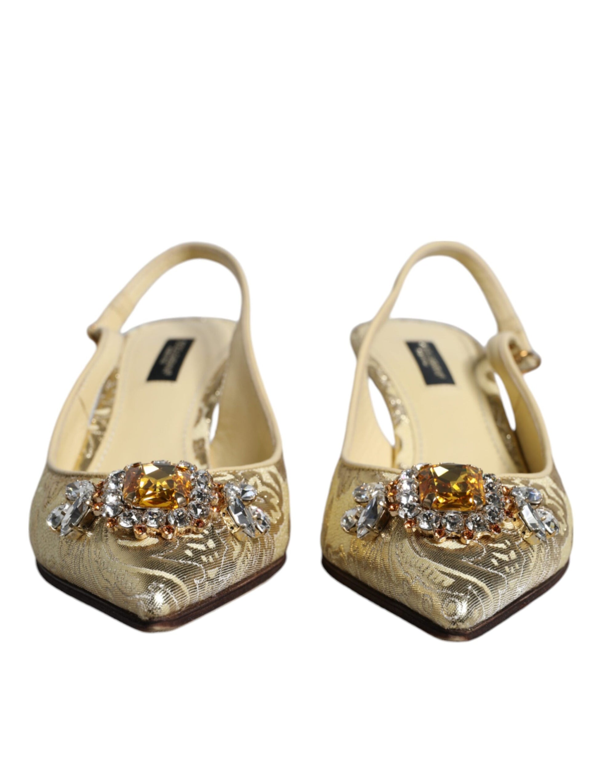 Dolce & Gabbana Gold Strap Ons for Women alternate view