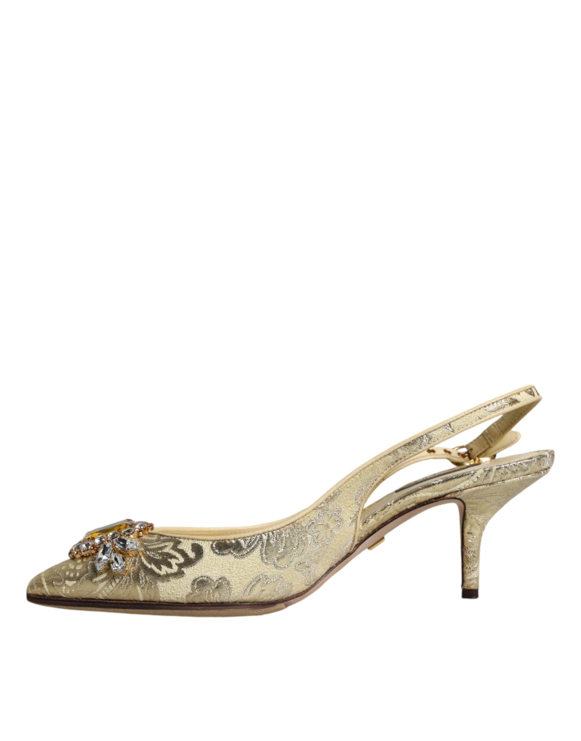 Dolce & Gabbana Gold Strap Ons for Women additional view