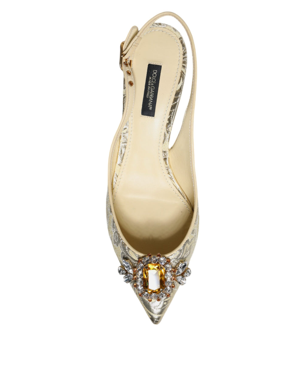 Dolce & Gabbana Gold Strap Ons for Women additional view