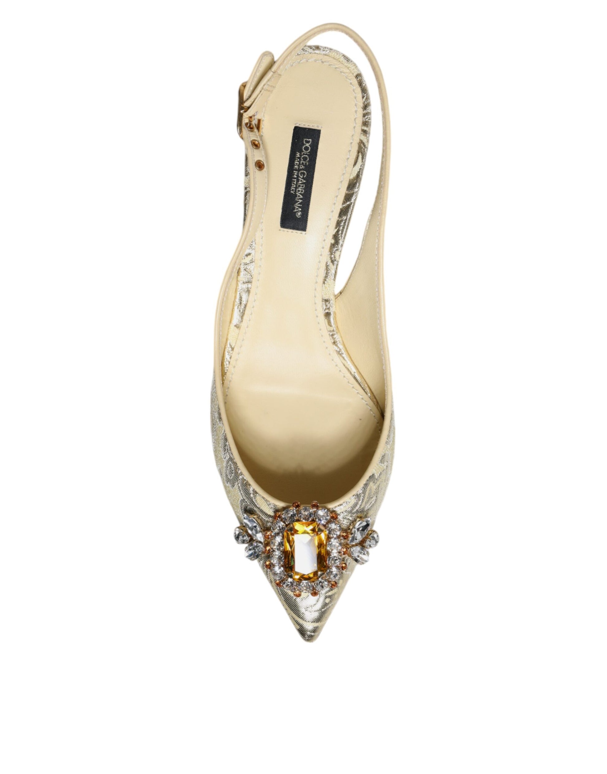 Dolce & Gabbana Gold Strap Ons for Women additional view