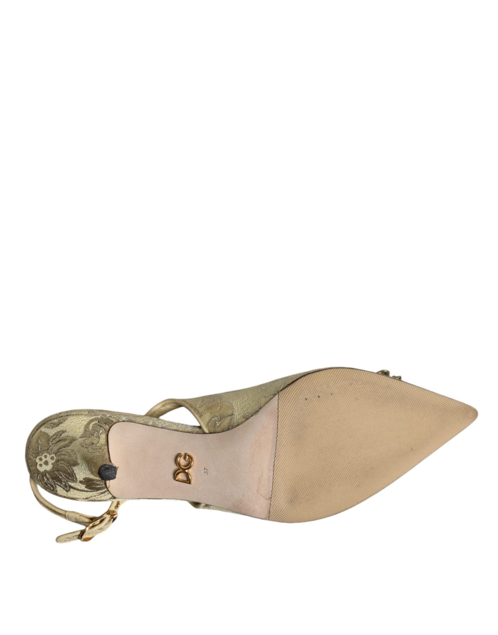Dolce & Gabbana Gold Strap Ons for Women additional view