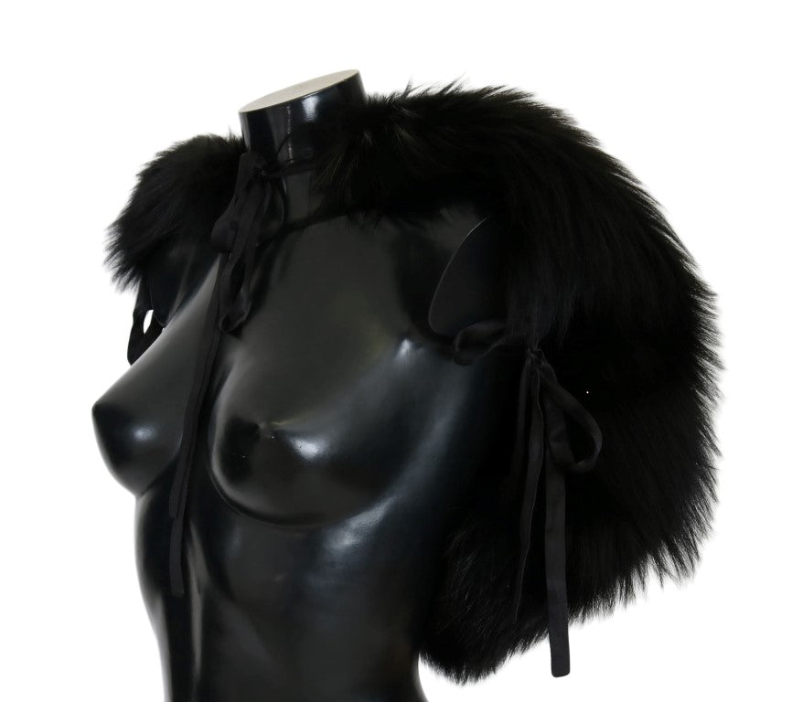 Dolce & Gabbana Black Scarf for Women alternate view