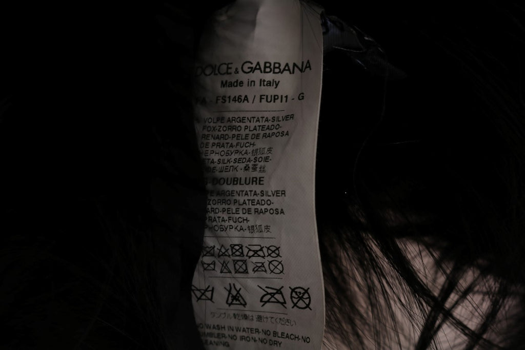 Dolce & Gabbana Black Scarf for Women additional view