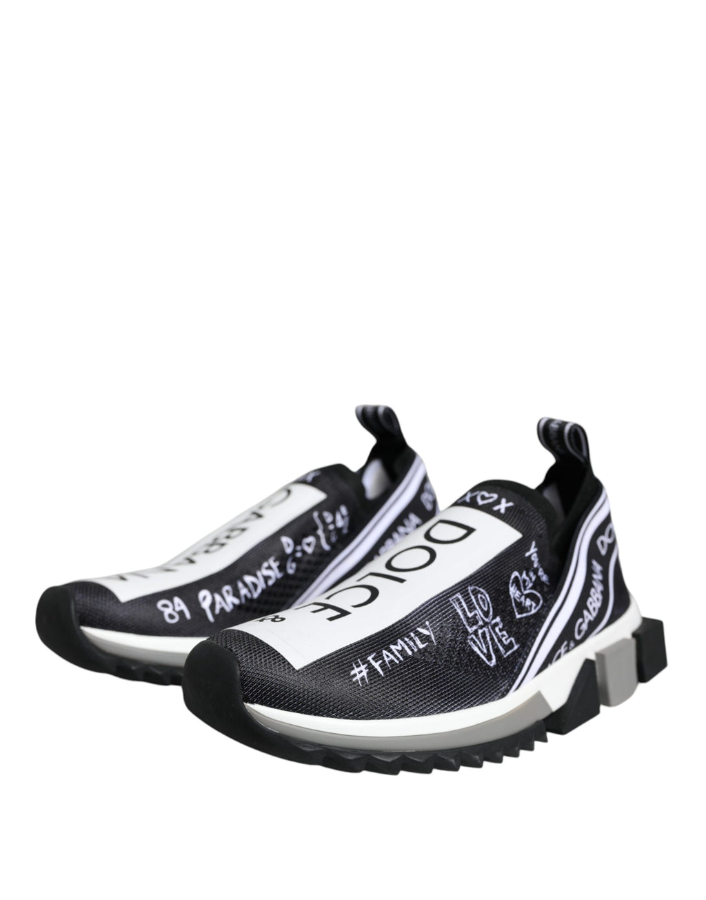 Dolce & Gabbana Black Athletic Sneakers for Women detail view