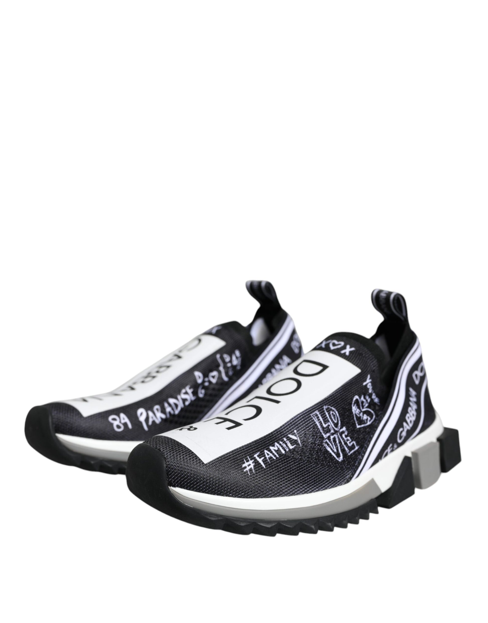 Dolce & Gabbana Black Athletic Sneakers for Women detail view