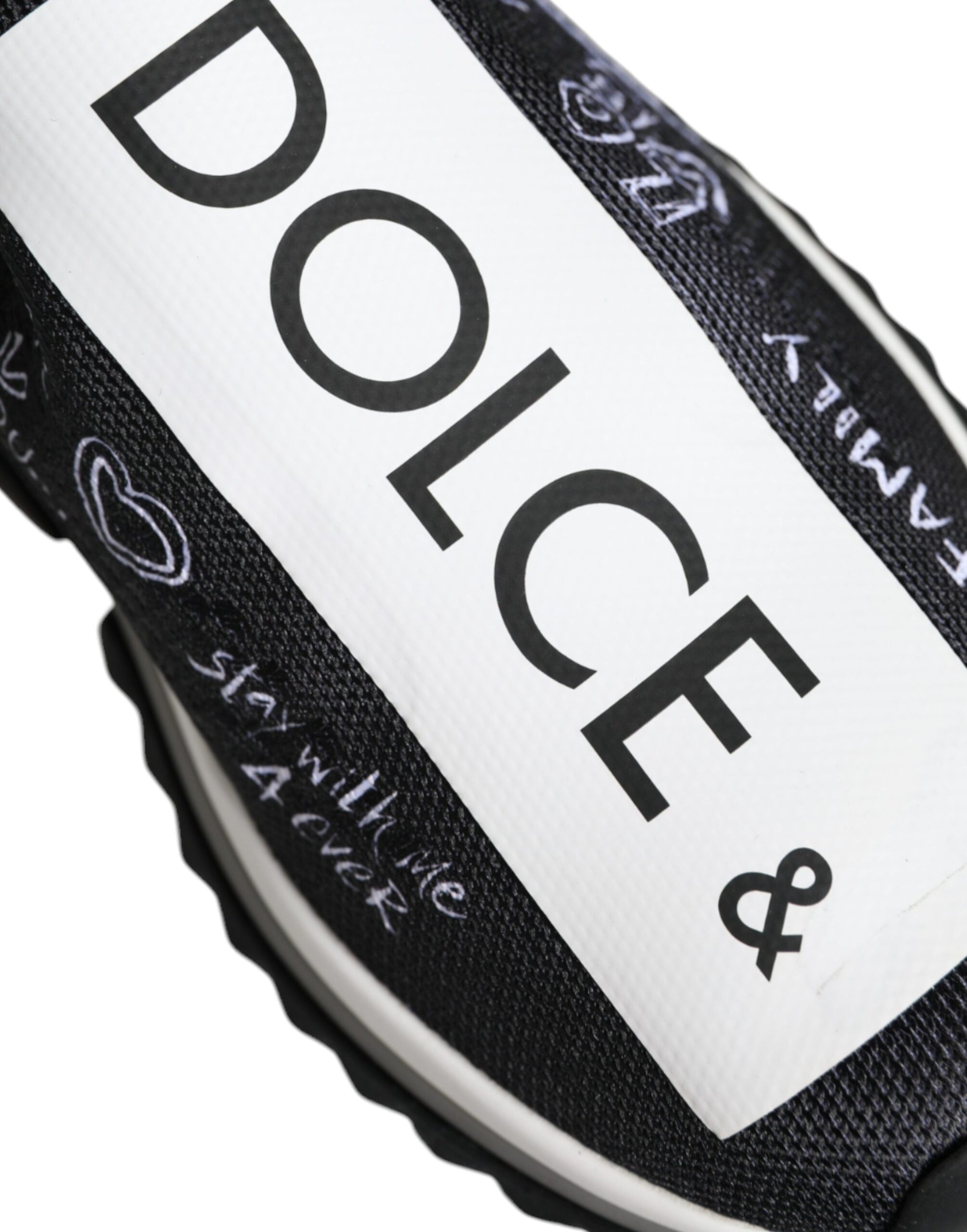 Dolce & Gabbana Black Athletic Sneakers for Women additional view