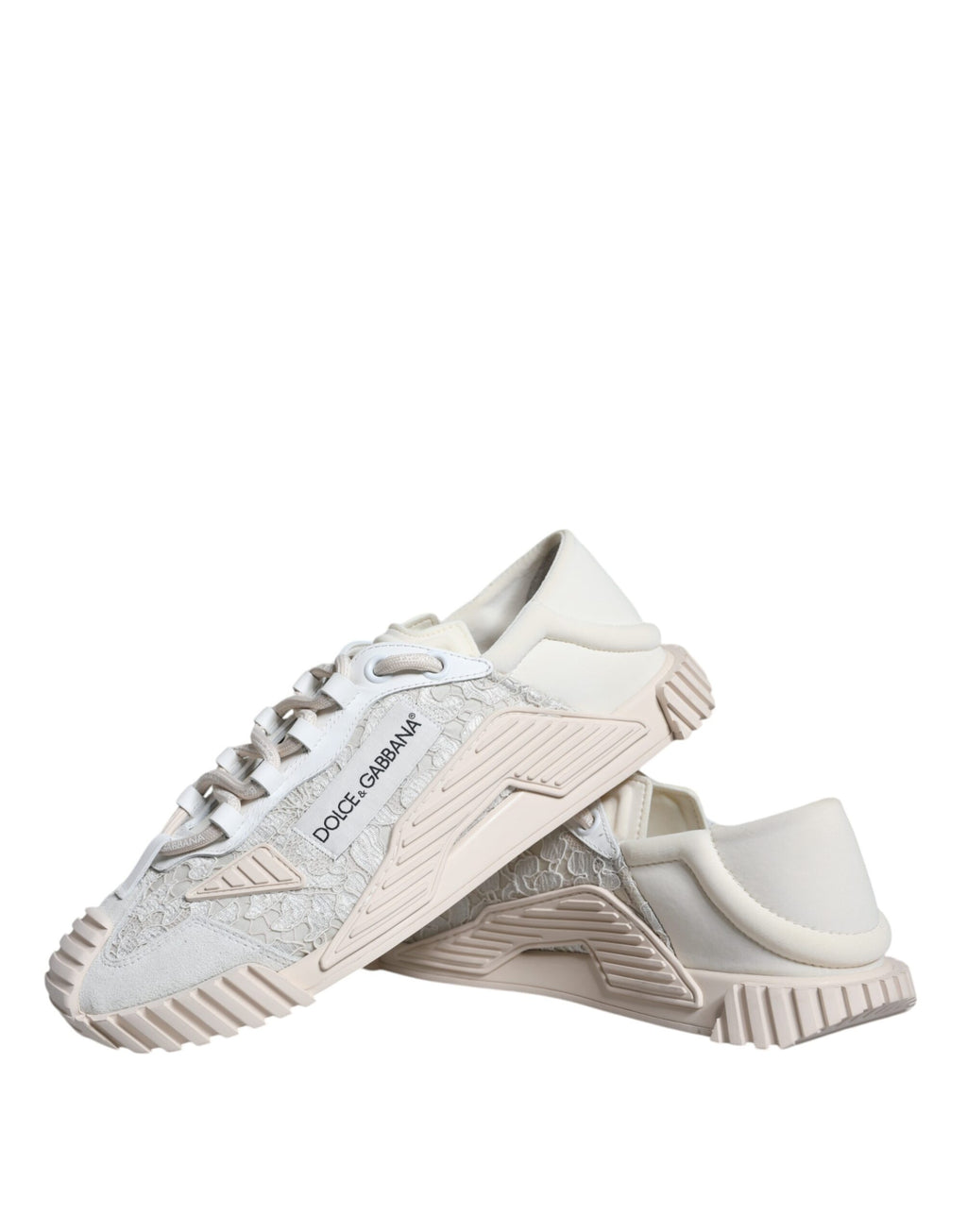 Dolce & Gabbana White Low Top Sneakers for Women additional view