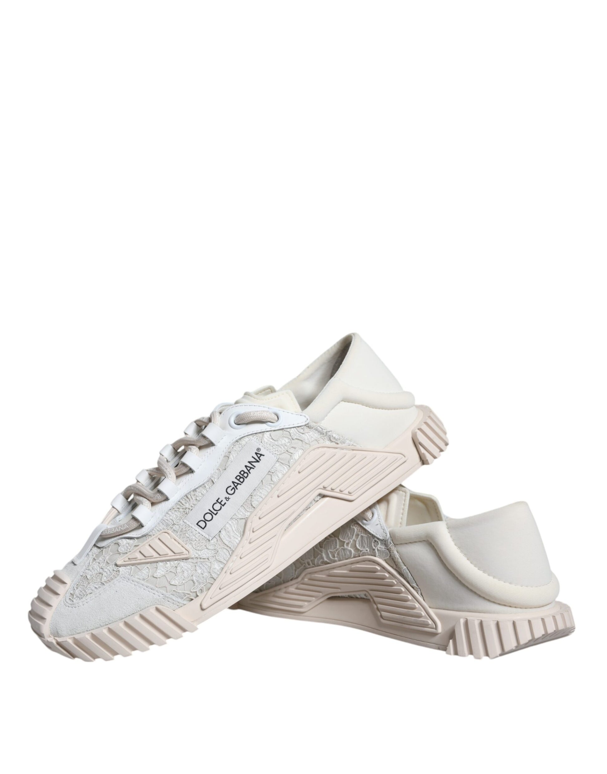 Dolce & Gabbana White Low Top Sneakers for Women additional view