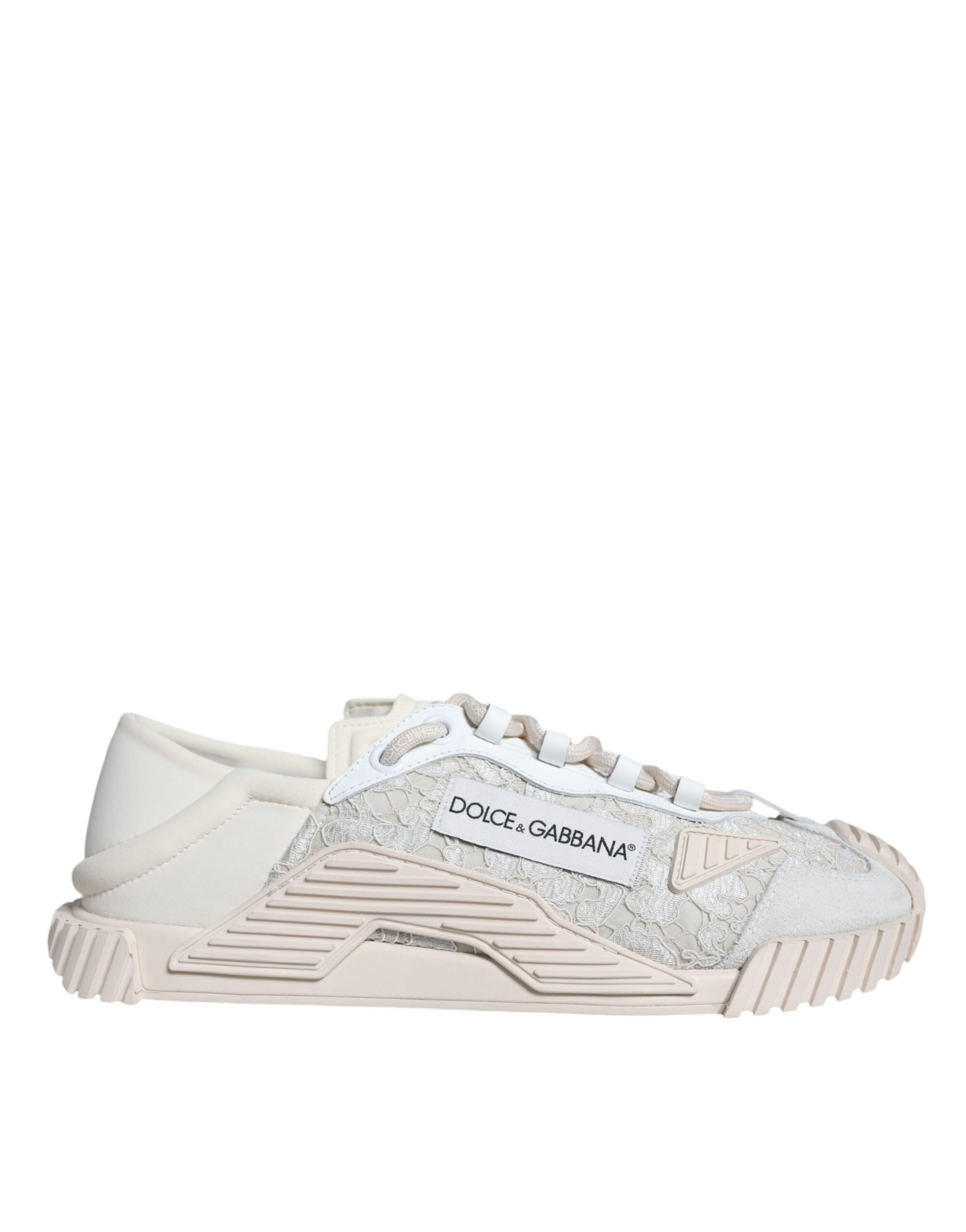 Dolce & Gabbana White Low Top Sneakers for Women