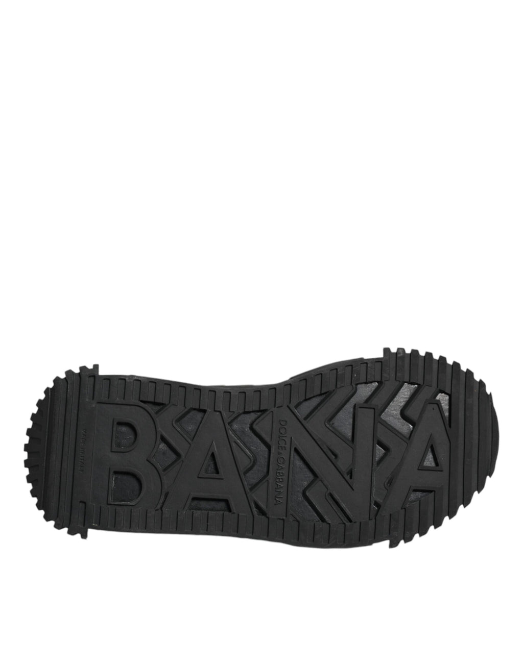 Chaussures Baskets Basses à Lacets NS1 Logo Noir Dolce & Gabbana