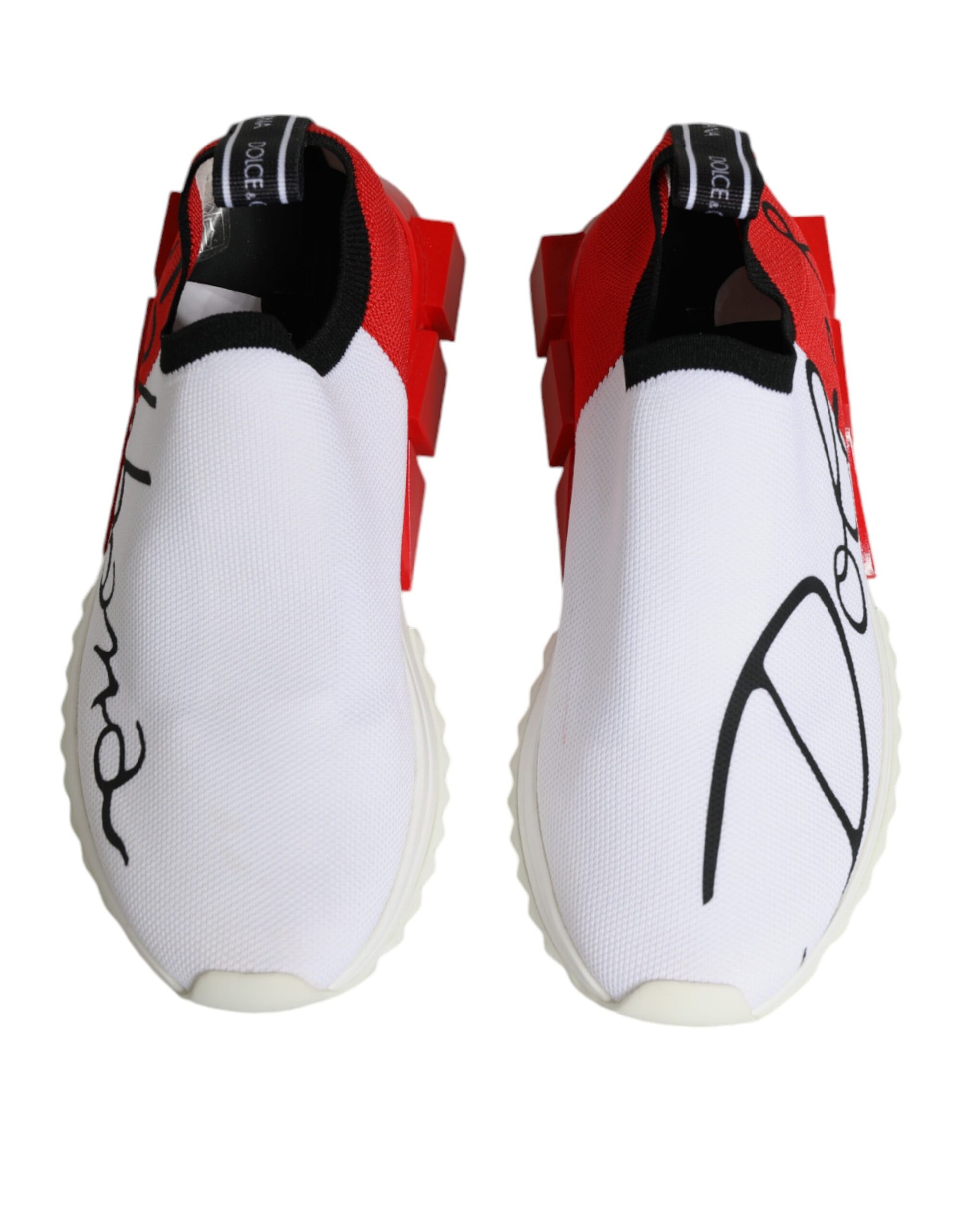 Dolce & Gabbana White Athletic Sneakers for Women detail view