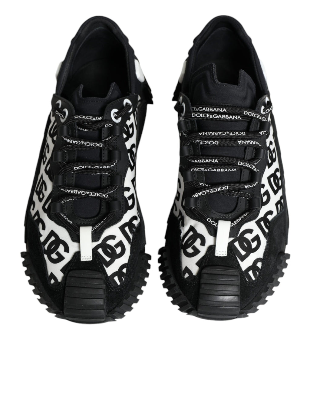Dolce & Gabbana Black Low Top Sneakers for Men detail view