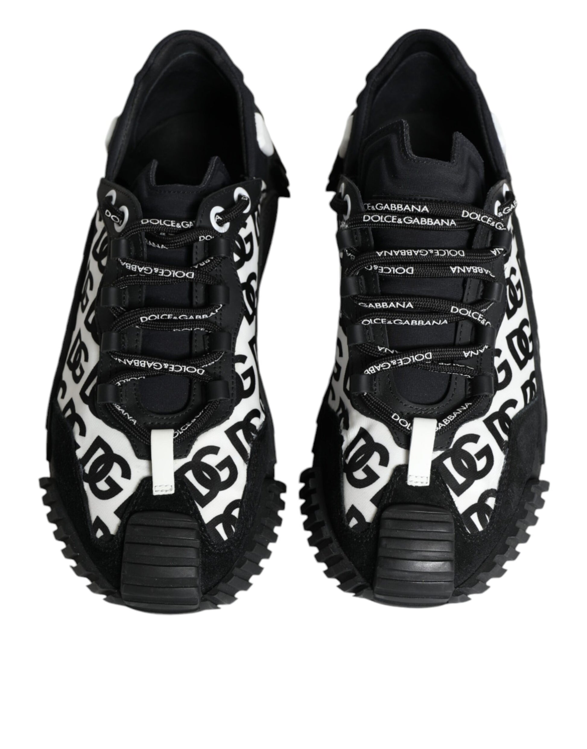 Dolce & Gabbana Black Low Top Sneakers for Men detail view