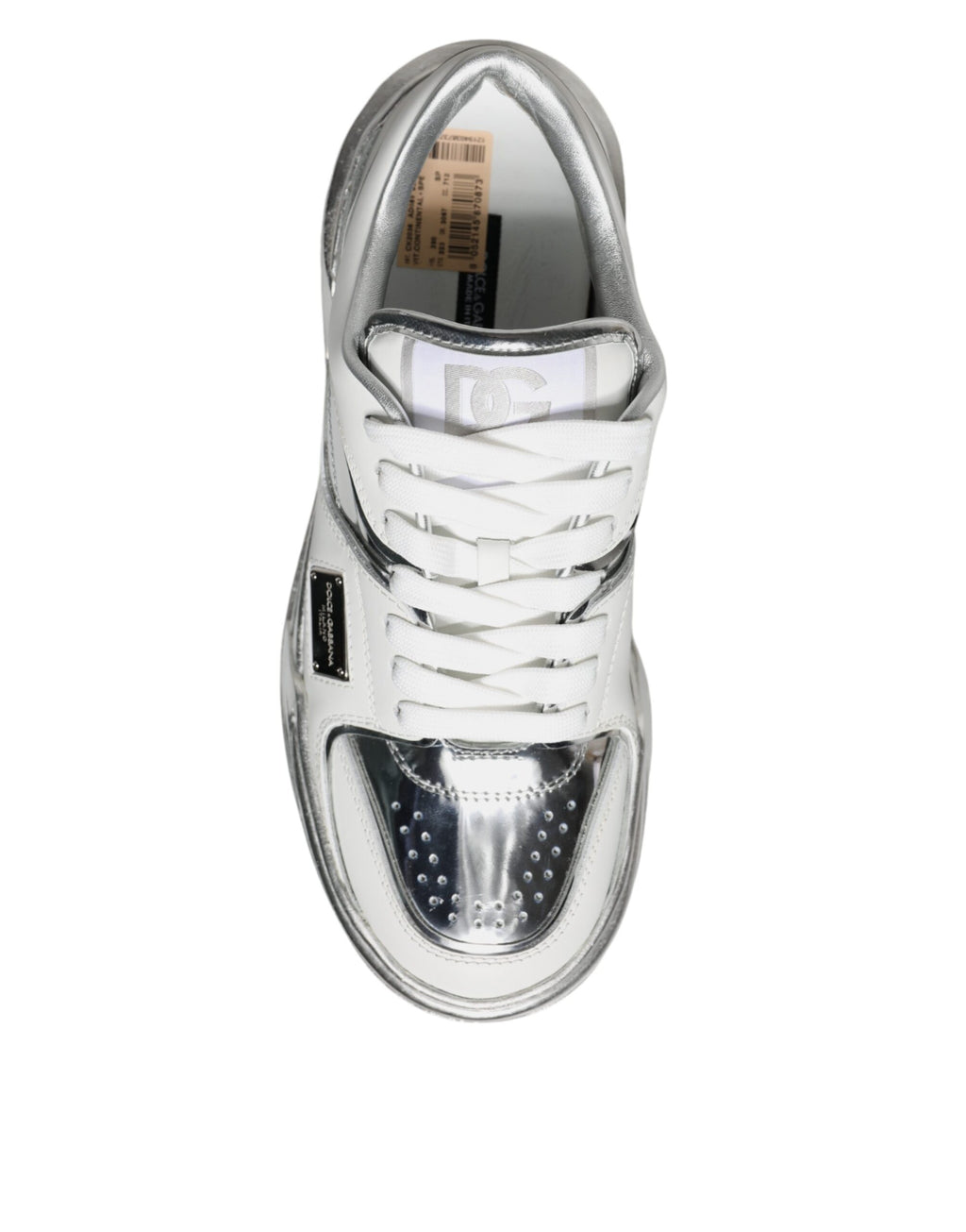 Dolce & Gabbana White Low Top Sneakers for Women additional view