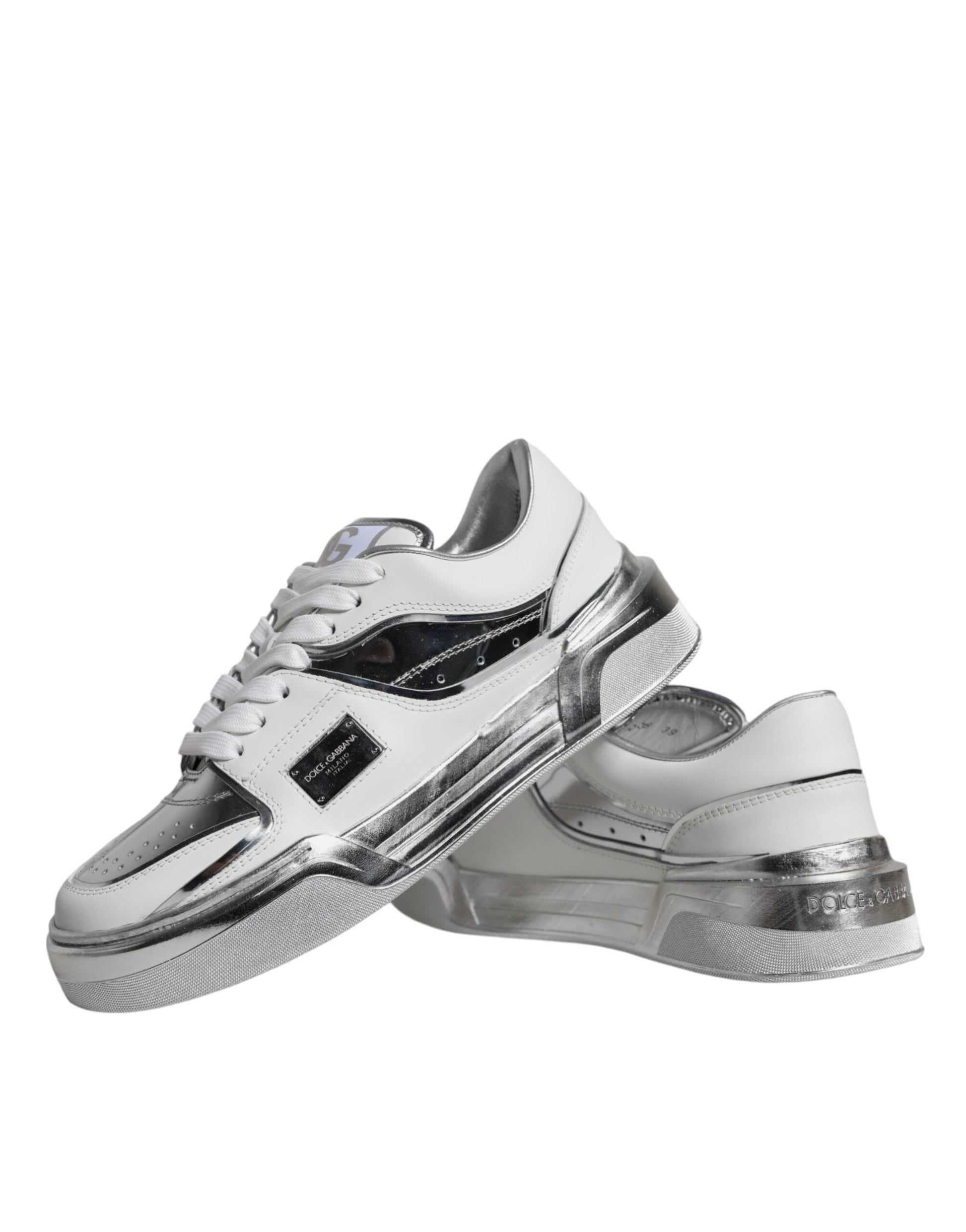 Dolce & Gabbana White Low Top Sneakers for Women additional view
