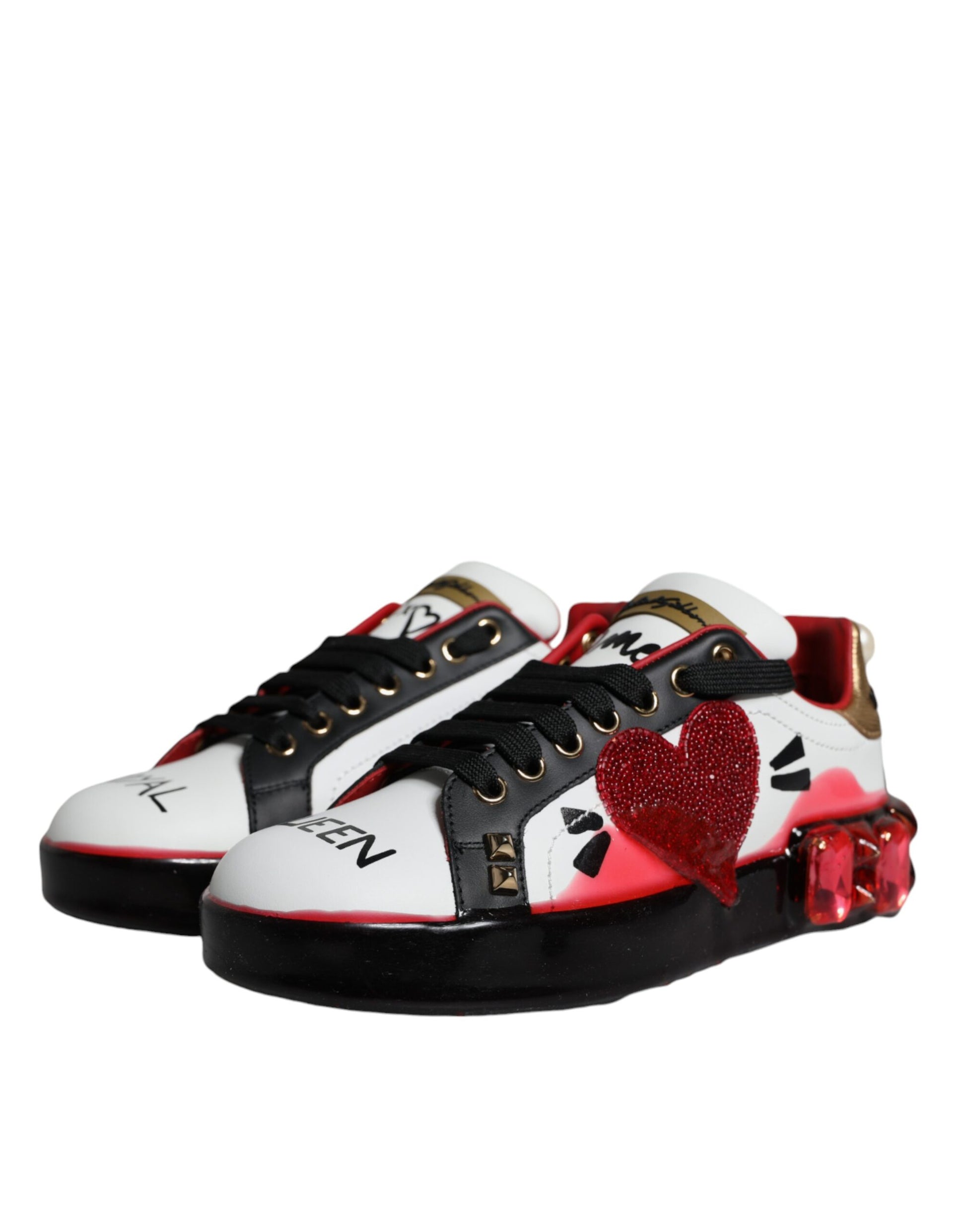 Dolce & Gabbana Multicolor Low Top Sneakers for Women detail view