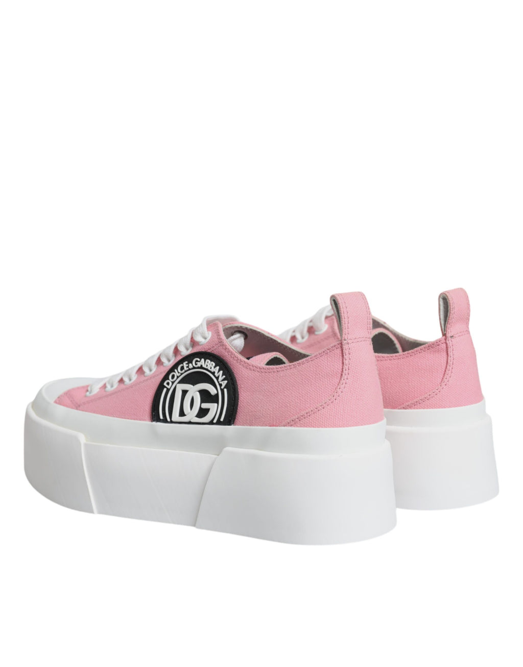 Dolce & Gabbana Pink Platform Sneakers for Women additional view