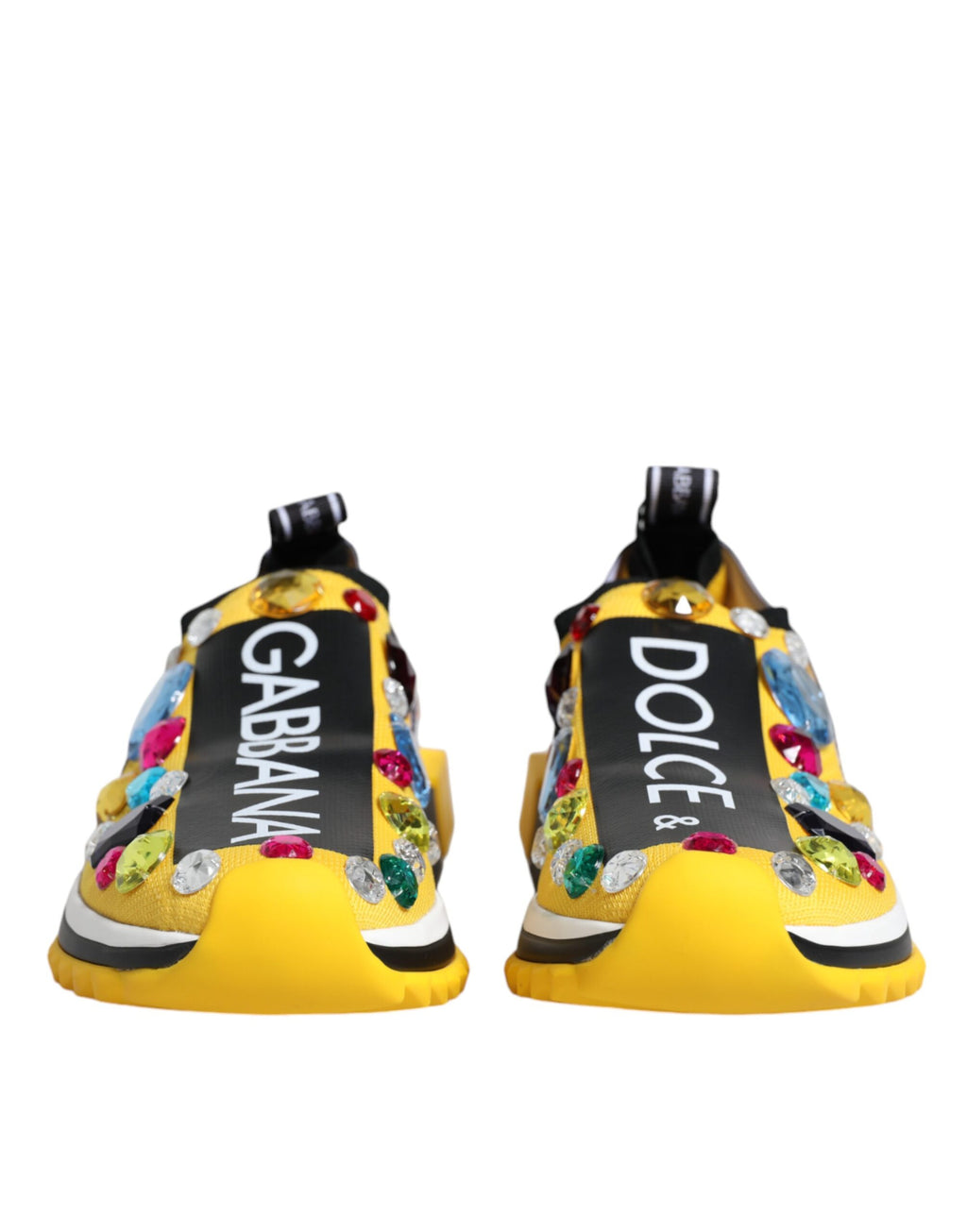 Dolce & Gabbana Yellow Low Top Sneakers for Women alternate view