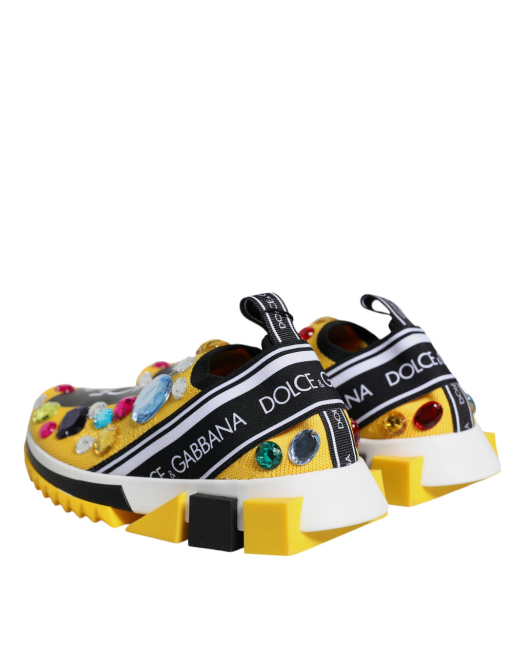 Dolce & Gabbana Yellow Low Top Sneakers for Women additional view