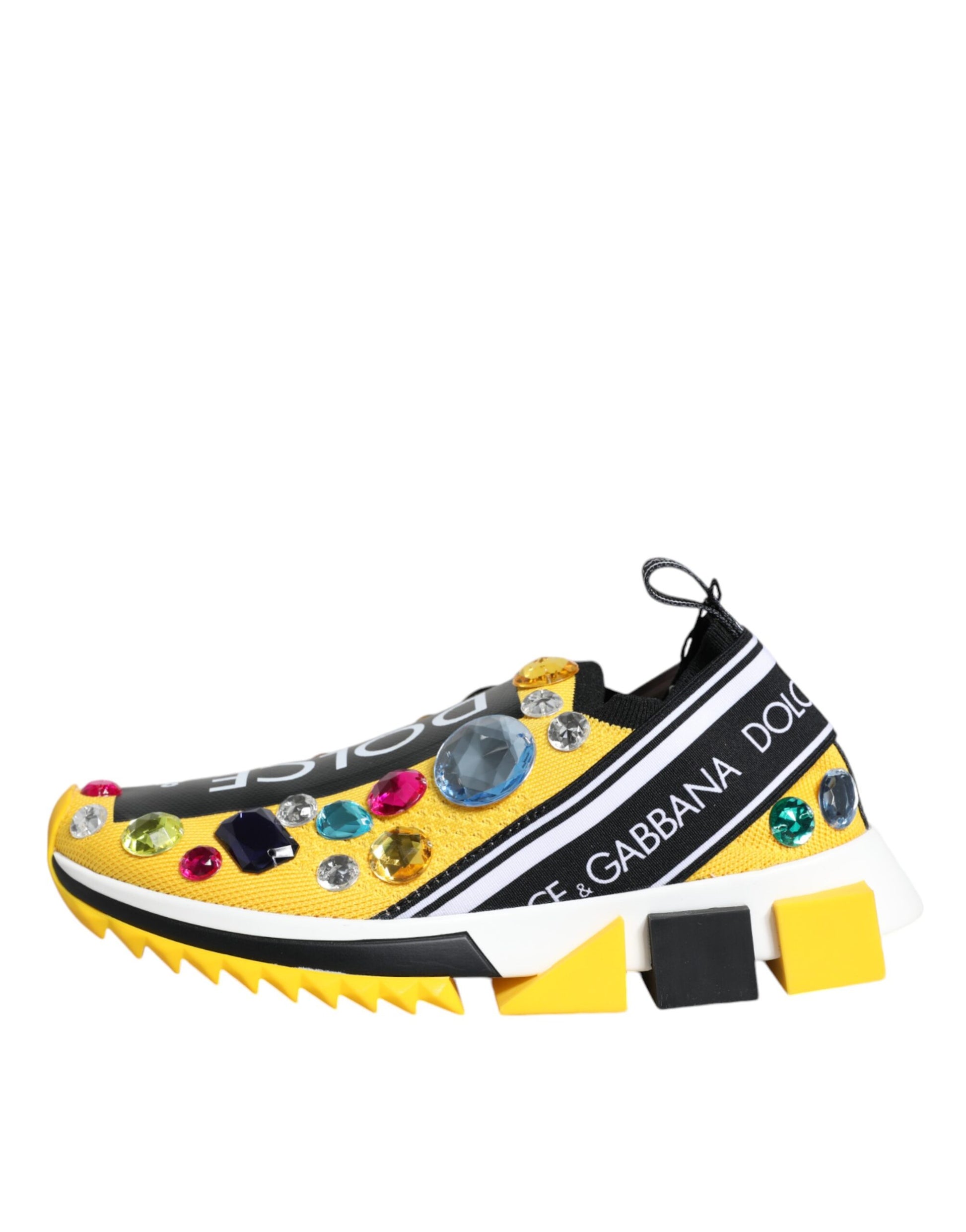 Dolce & Gabbana Yellow Low Top Sneakers for Women additional view
