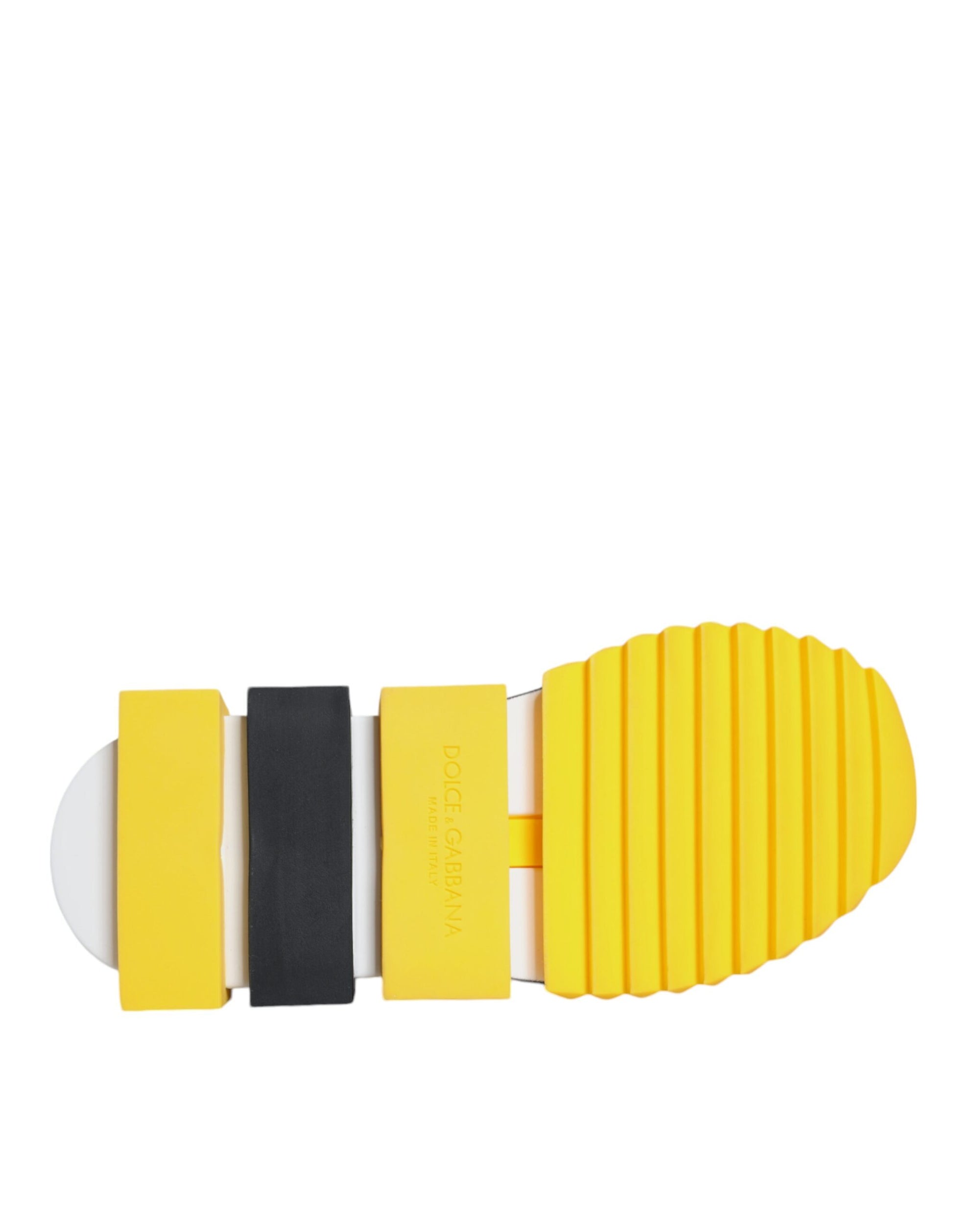 Dolce & Gabbana Yellow Low Top Sneakers for Women additional view