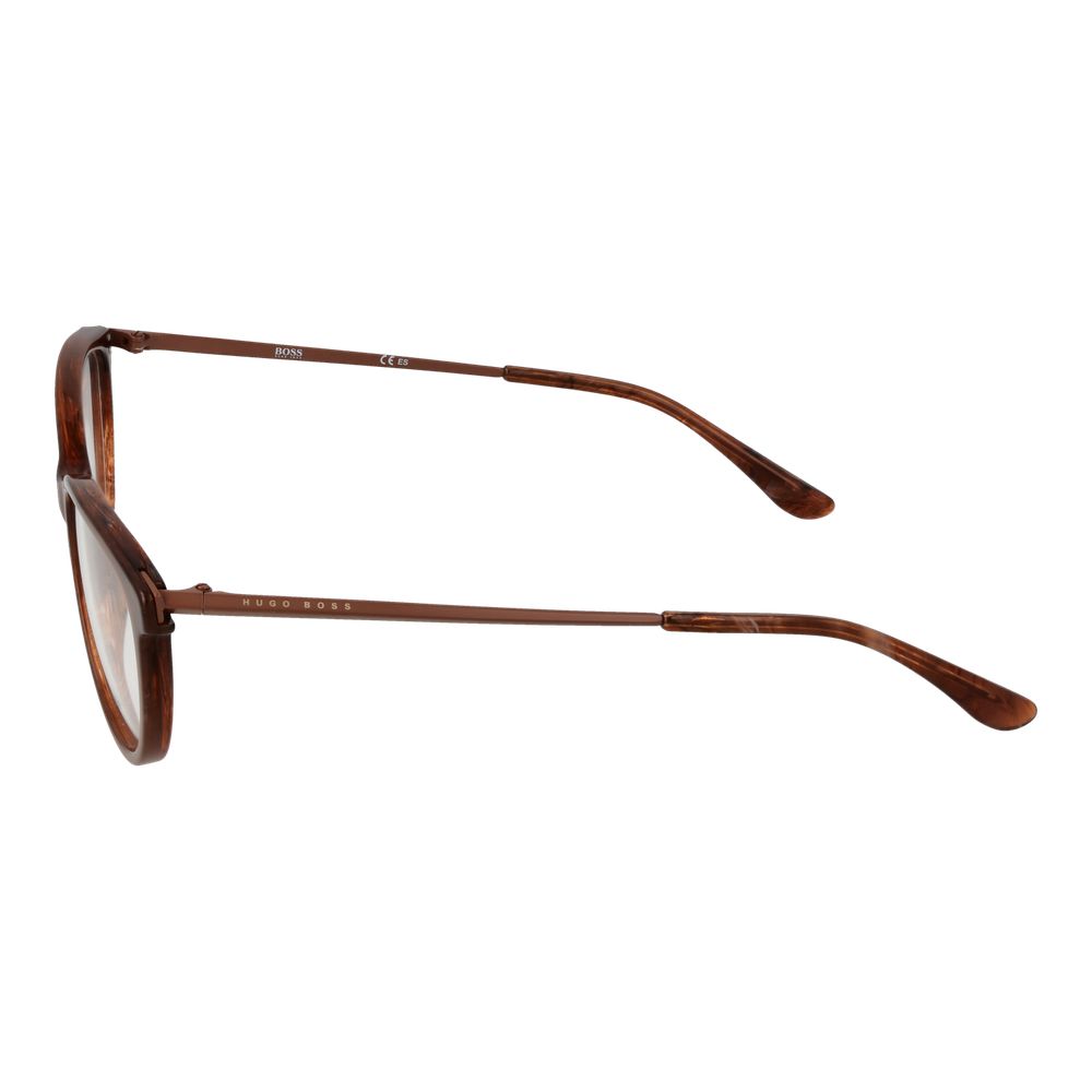 Hugo Boss Brown Glasses Frames for Women side view